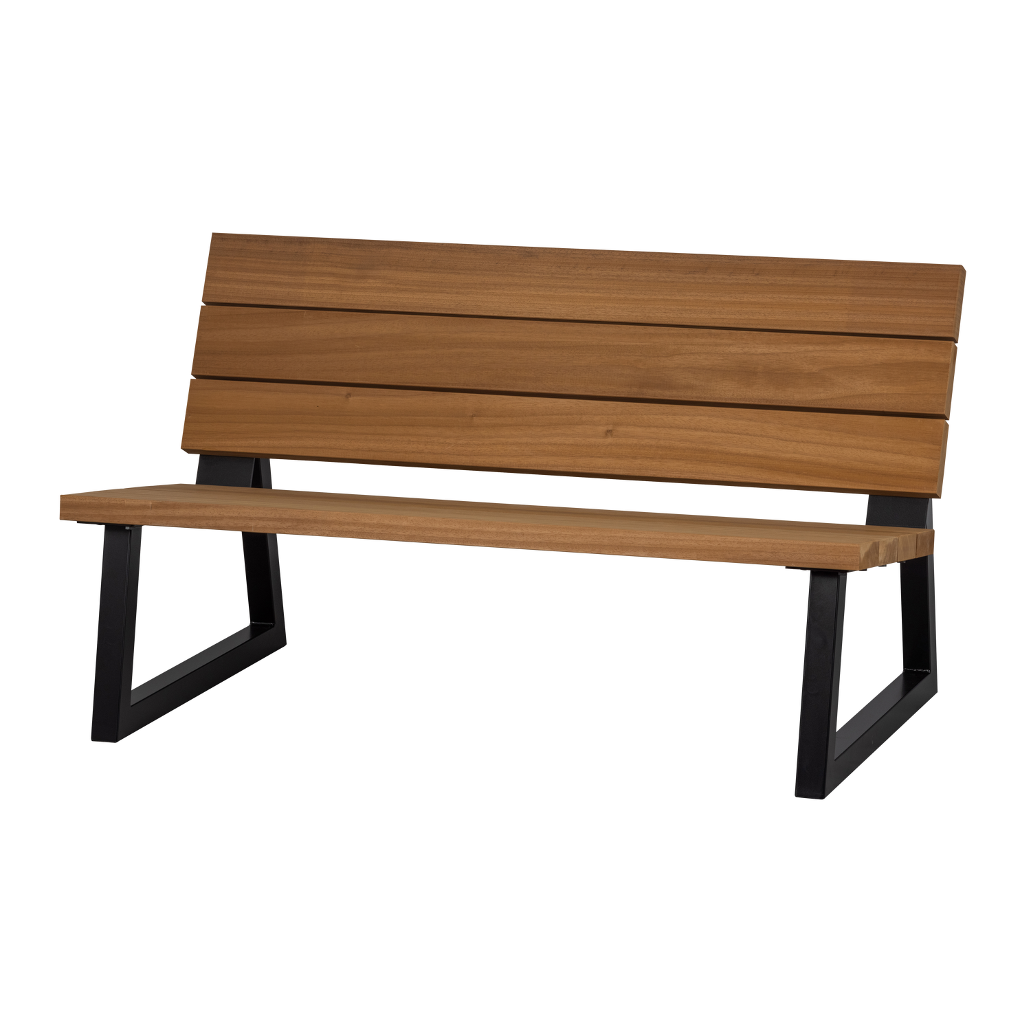 BANCO GARDEN BENCH AYOUS WOOD/METAL NATURAL [fsc]