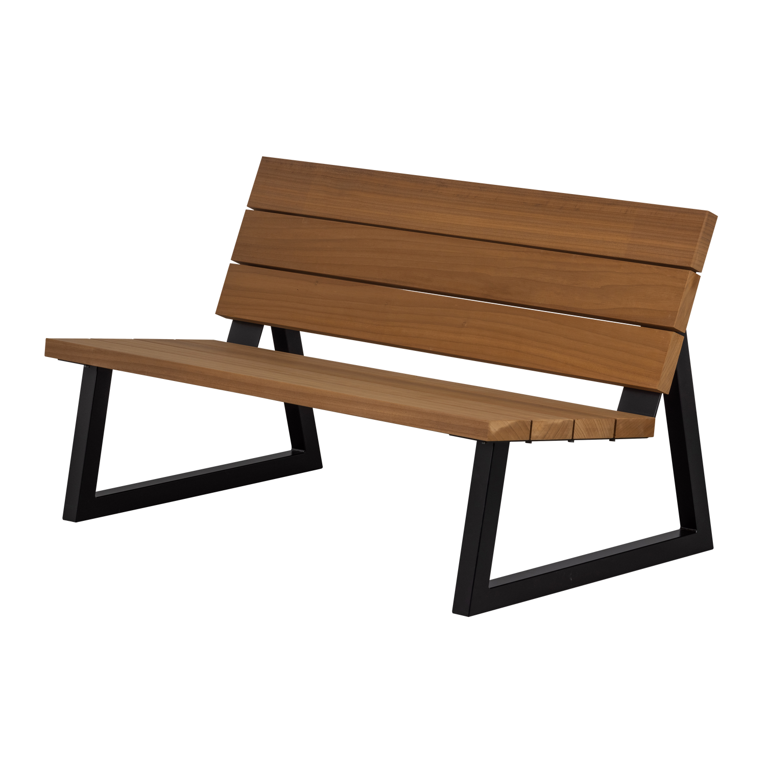 BANCO GARDEN BENCH AYOUS WOOD/METAL NATURAL [fsc]