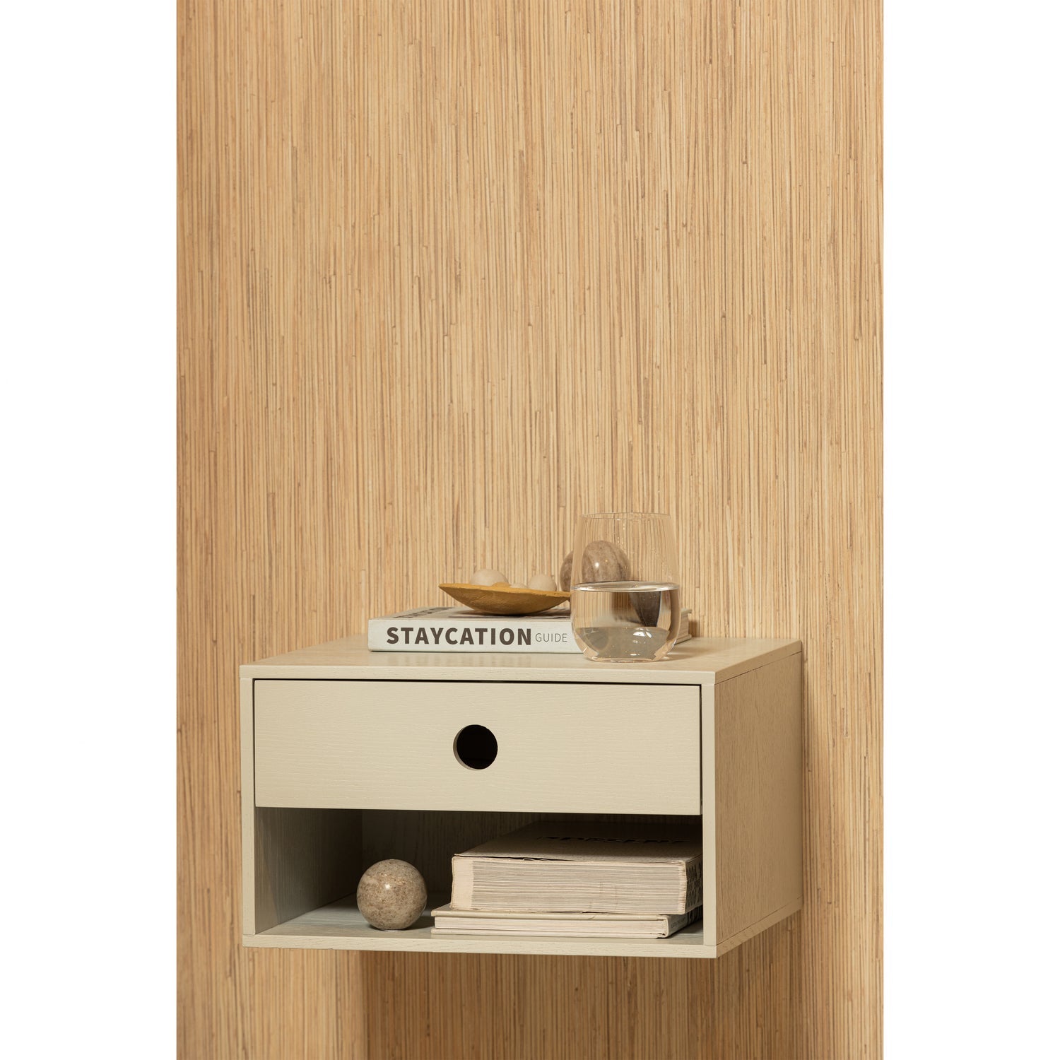 NANCY HANGING BEDSIDE TABLE MIST