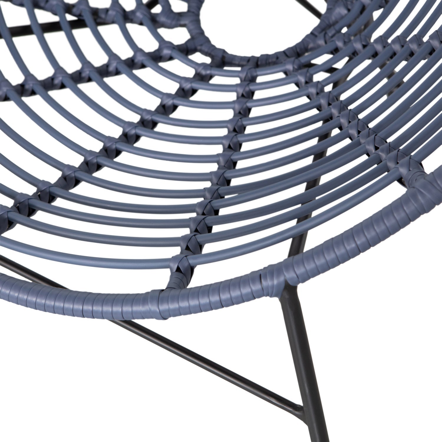 JANE LOUNGE CHAIR GARDEN INK