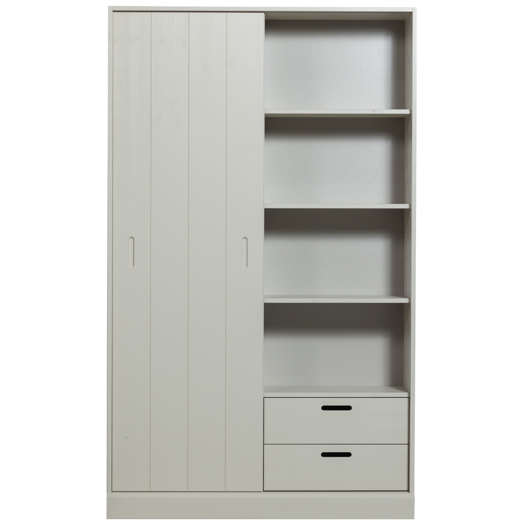 MILA SLIDING DOOR CABINET PINE DUST [fsc]