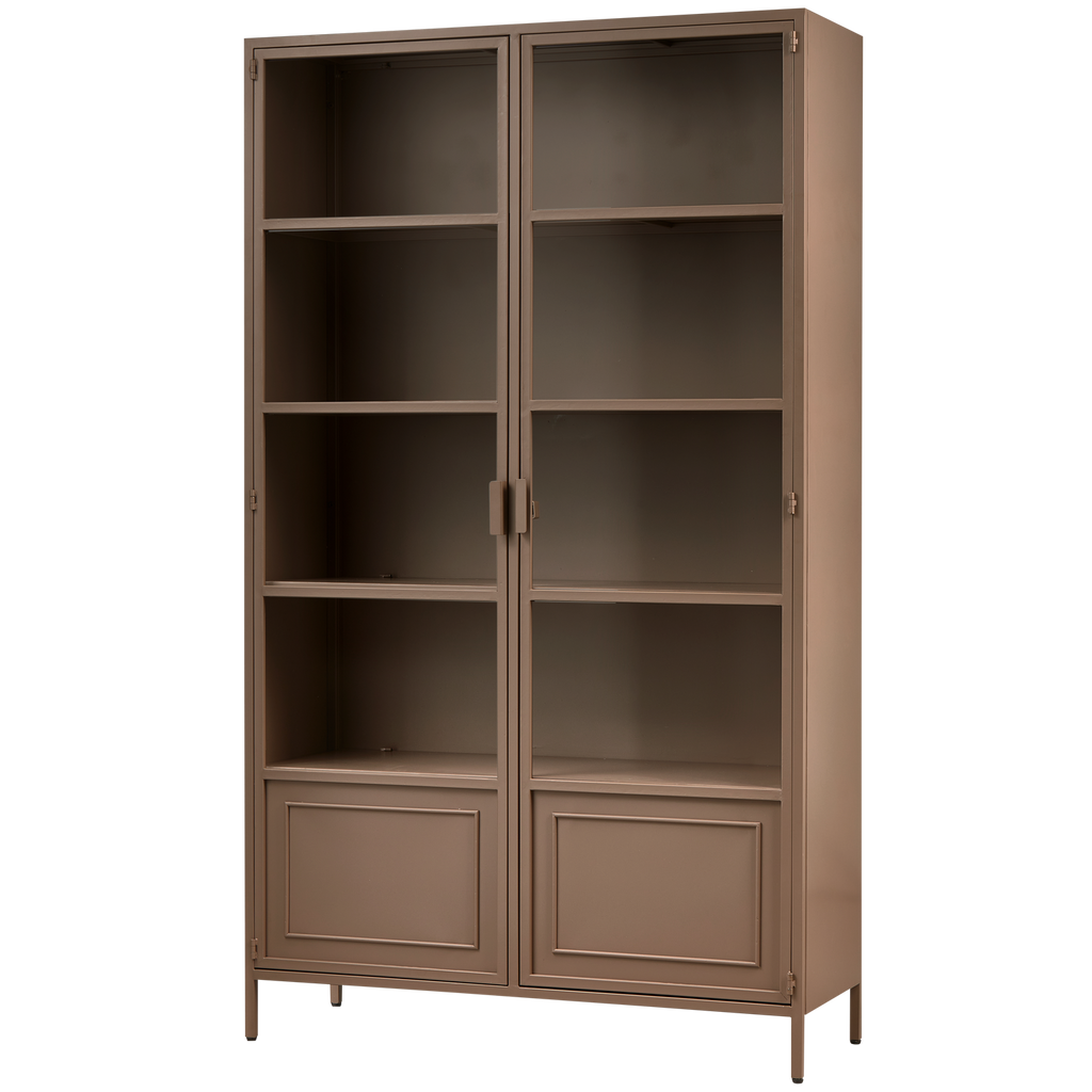 RONJA CABINET XL METAL MILITARY BROWN