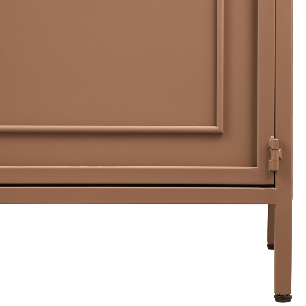 RONJA CABINET XL METAL MILITARY BROWN