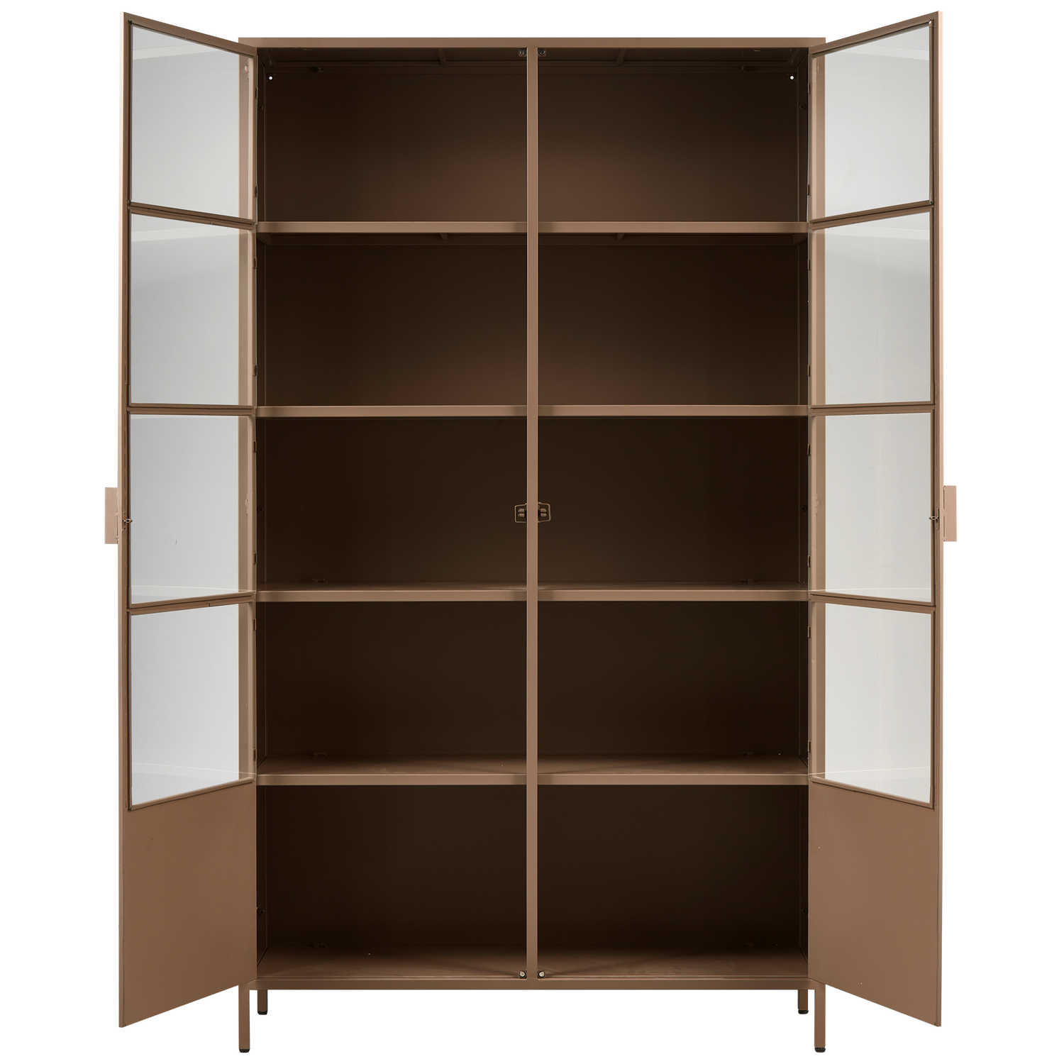 RONJA CABINET XL METAL MILITARY BROWN