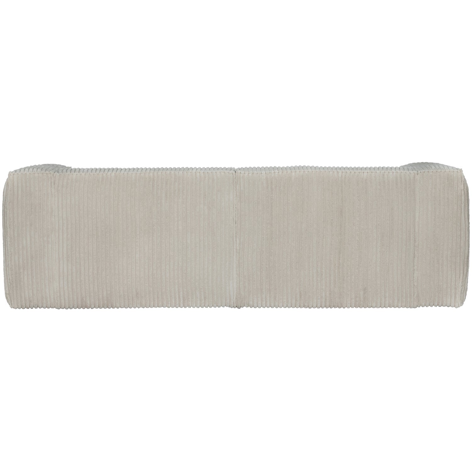 BEAN 3,5-SEATER SOFA RIB FABRIC NATURAL