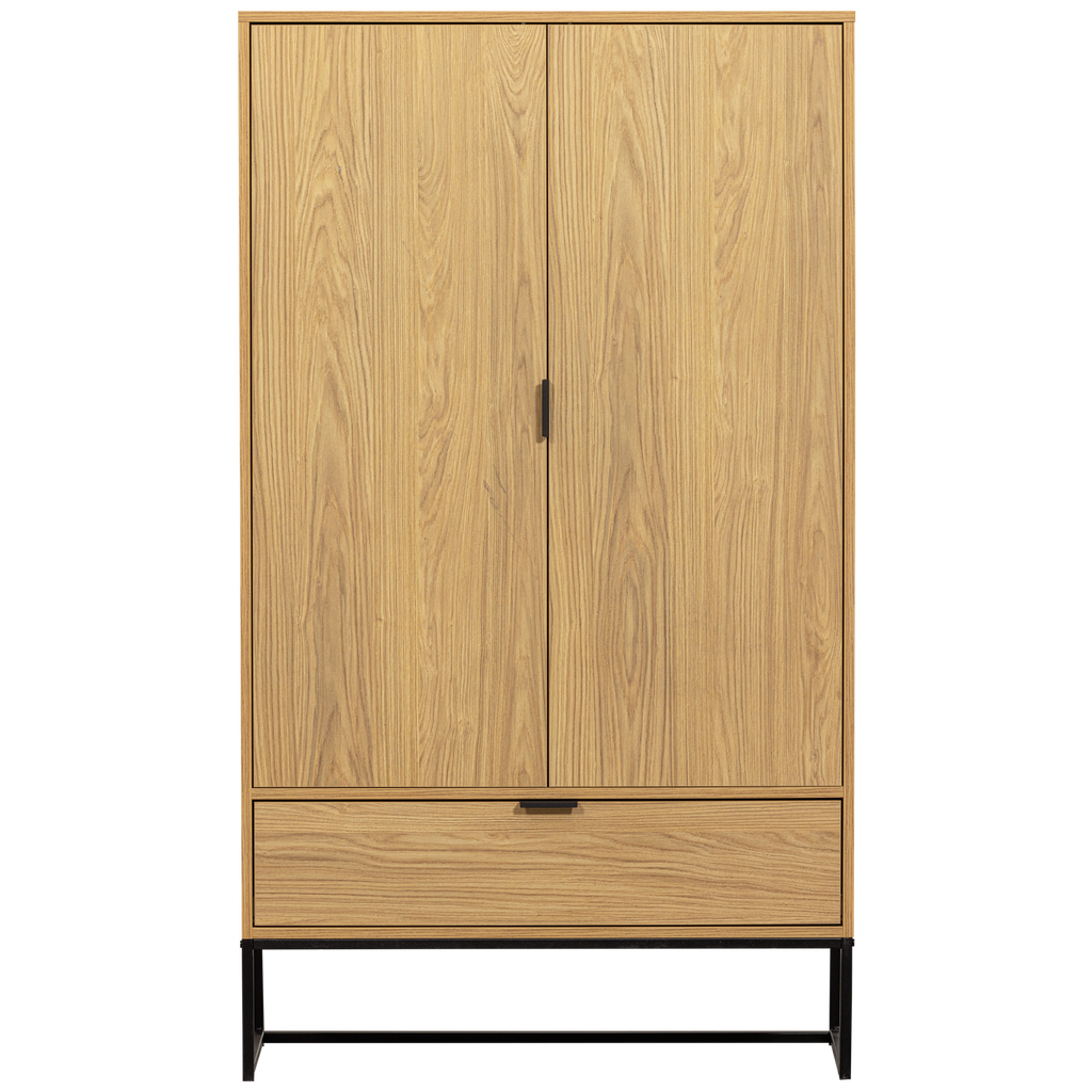 SILAS 2-DOORS CABINET OAK DECOR [fsc]