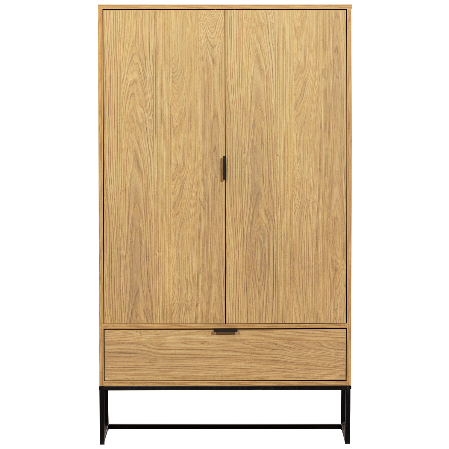 SILAS 2-DOORS CABINET OAK DECOR [fsc]
