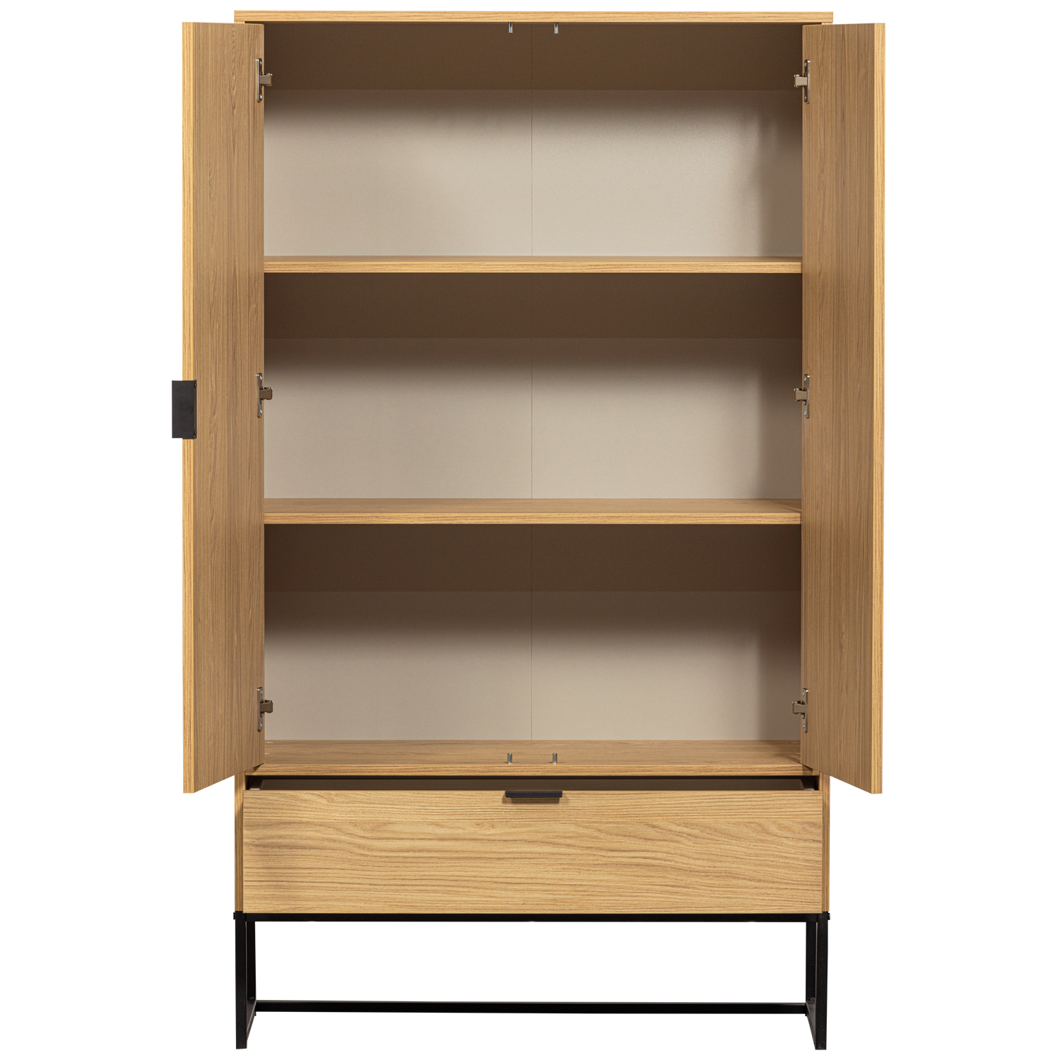 SILAS 2-DOORS CABINET OAK DECOR [fsc]