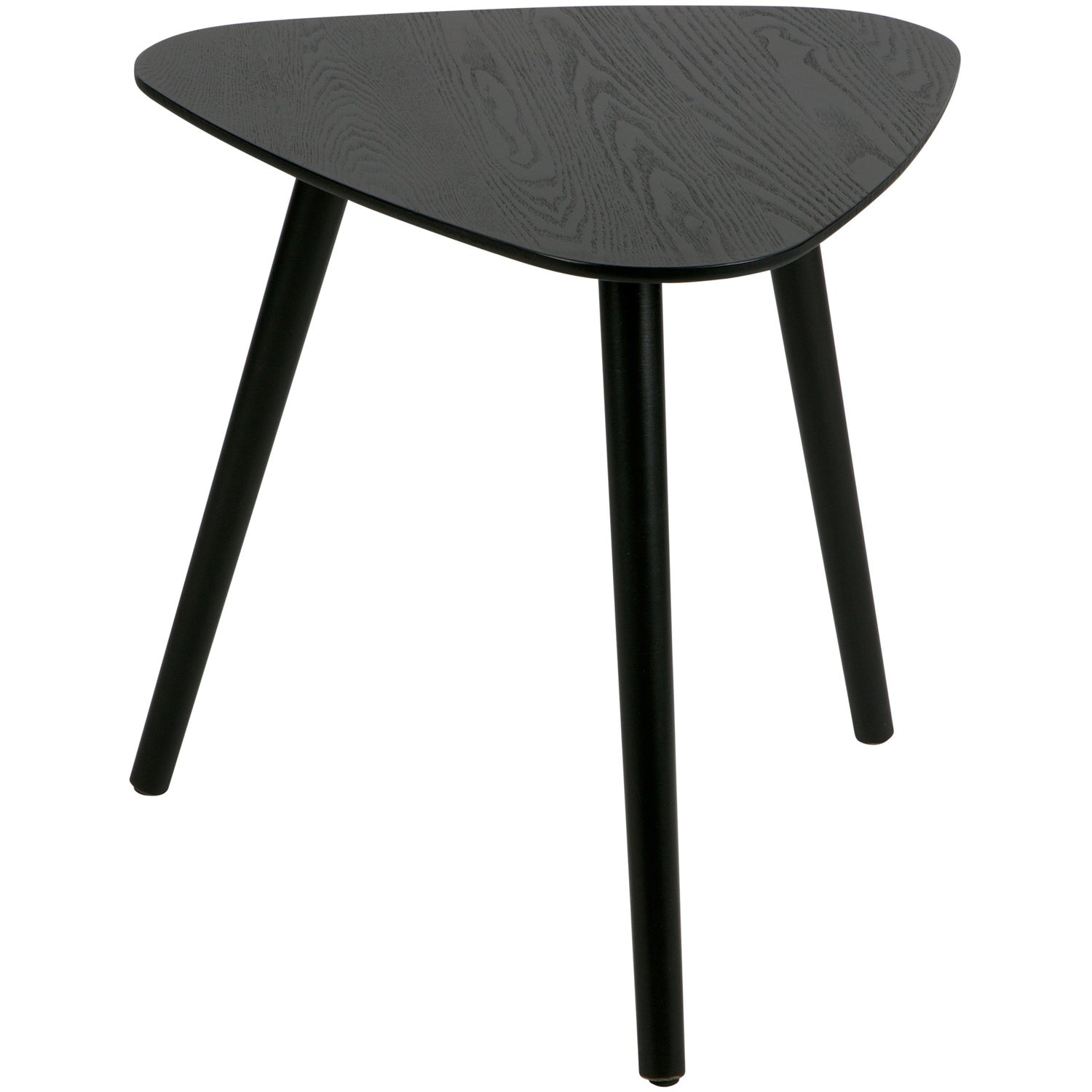 NILA SIDETABLES WOOD BLACK - SET OF 2