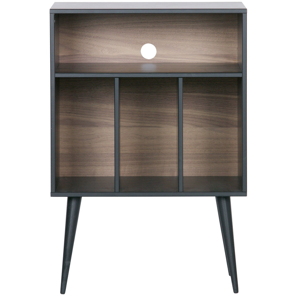JAMES SMALL CABINET BLACK/WALNUT [fsc]