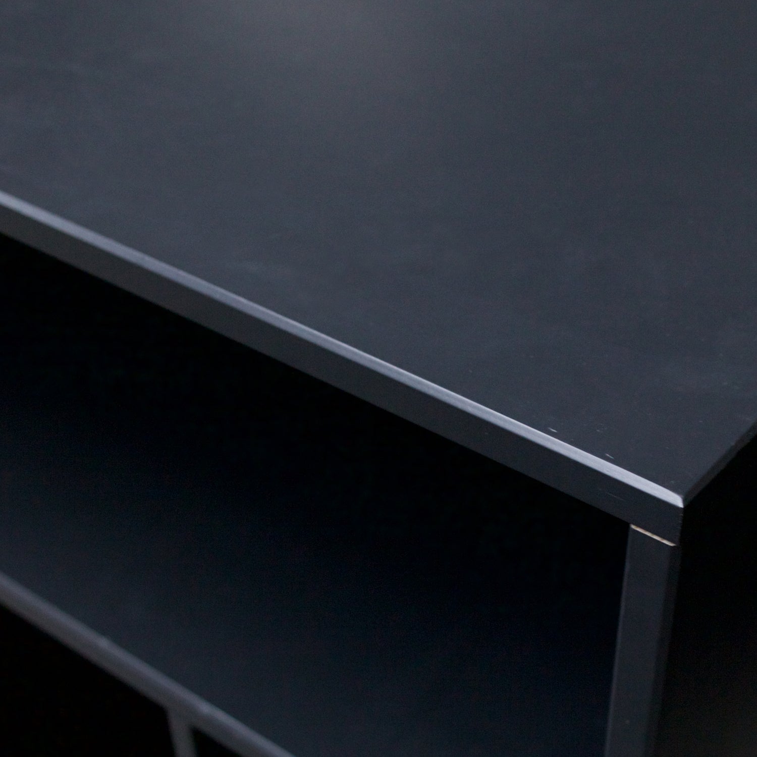 JAMES SMALL CABINET BLACK/WALNUT [fsc]