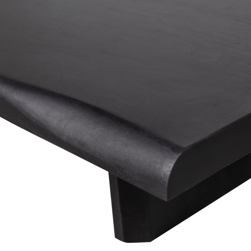 CALI COFFEE TABLE MANGO WOOD BLACK