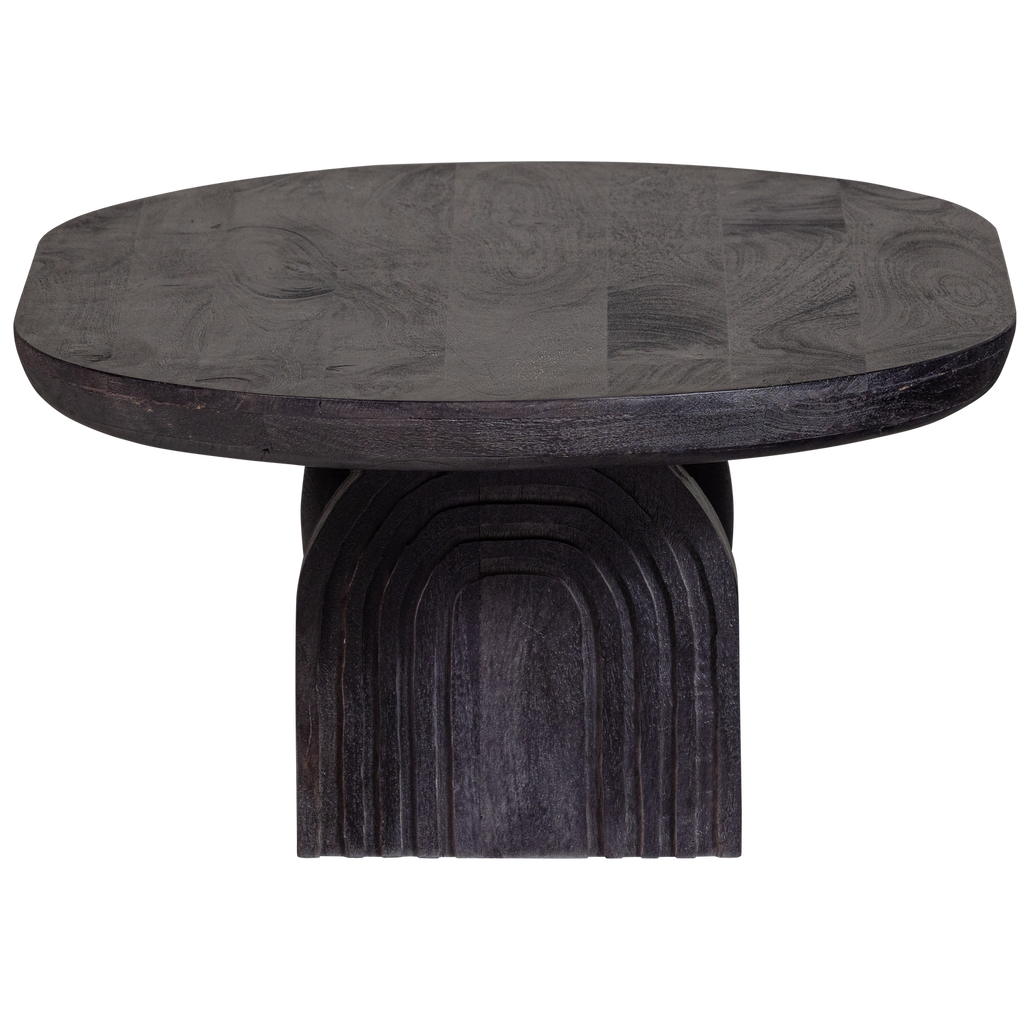 STEPPE COFFEE TABLE MANGO WOOD BLACK