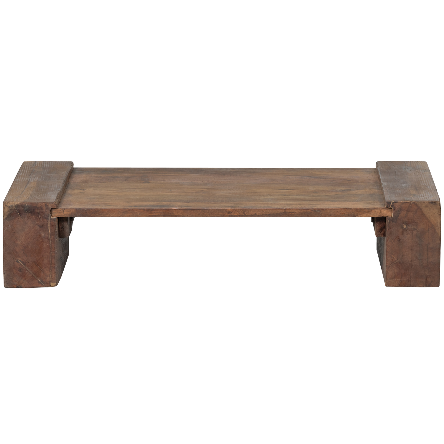 CUNO COFFEE TABLE LOW MANGO WOOD DARK BROWN