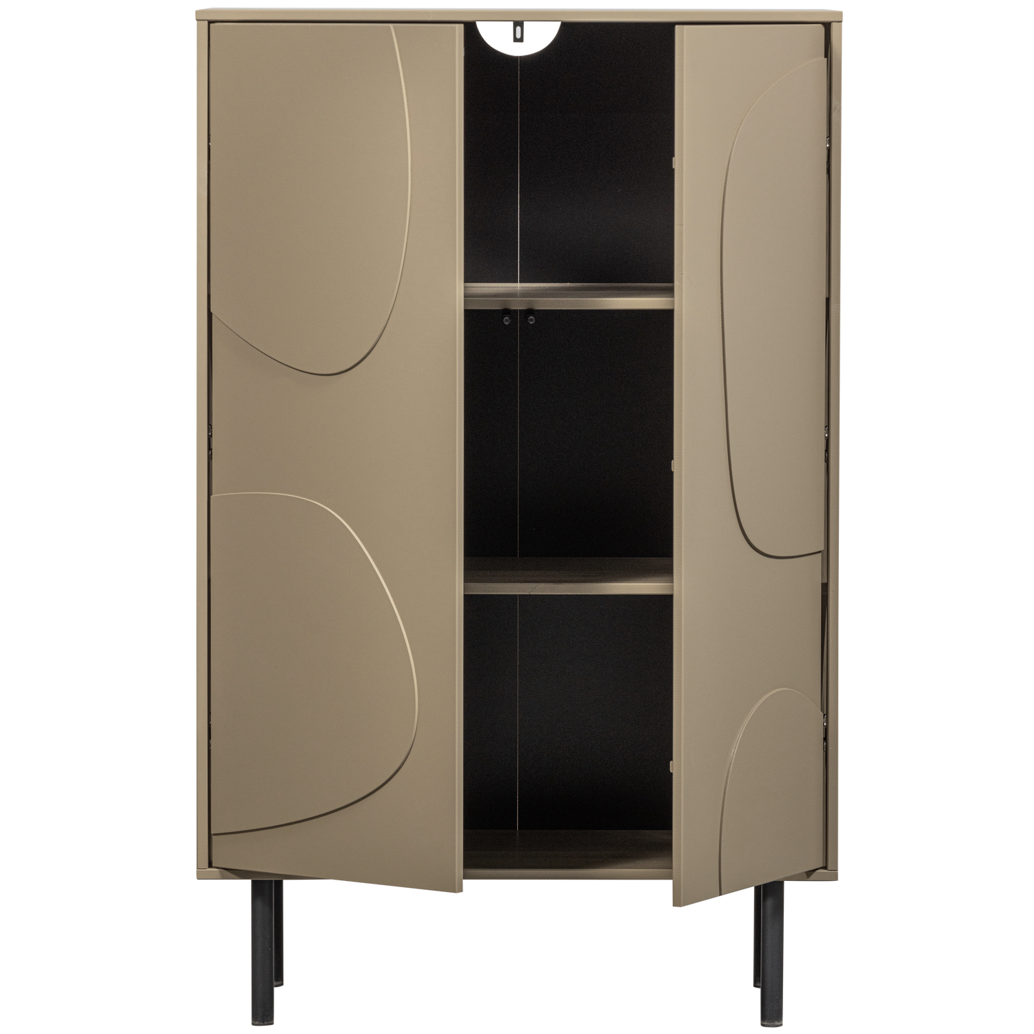 CADIZ STORAGE CABINET PINE MUD [fsc]