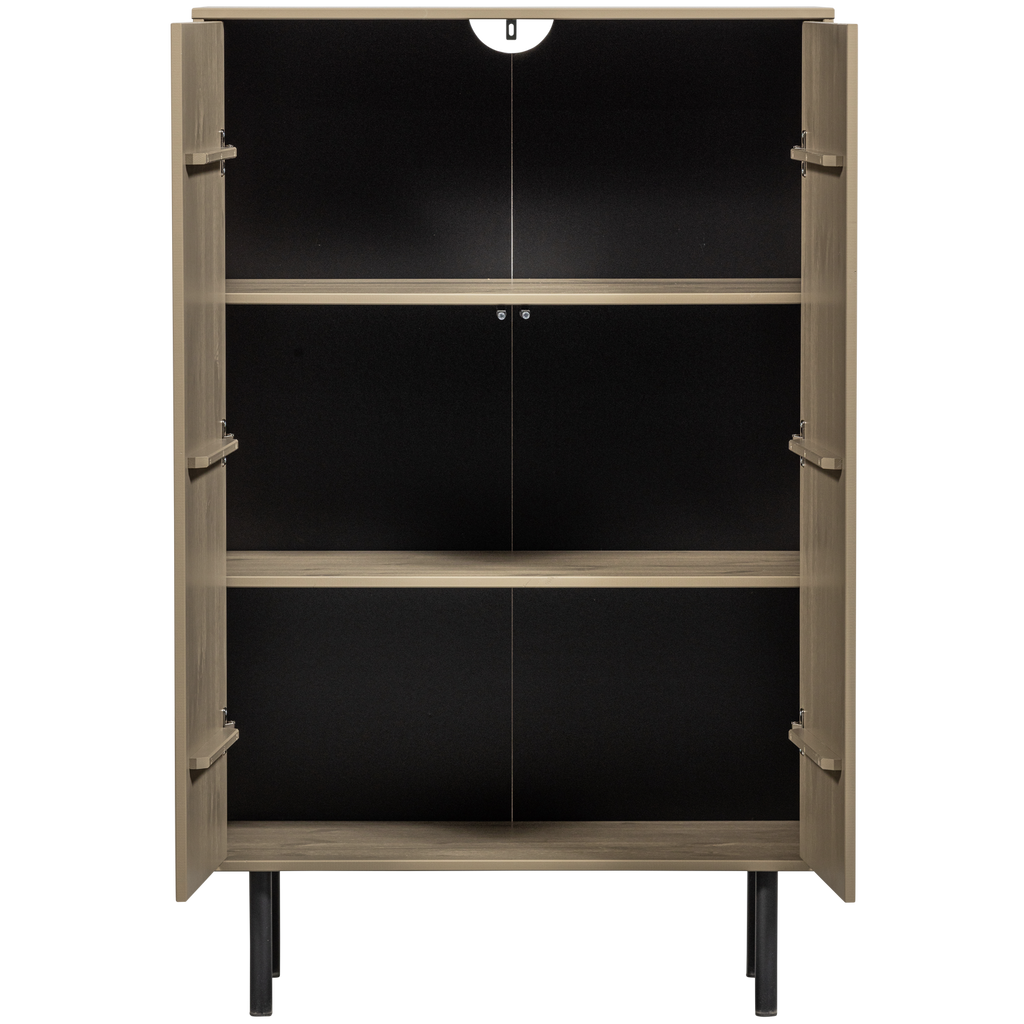 CADIZ STORAGE CABINET PINE MUD [fsc]
