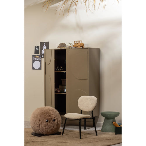 CADIZ STORAGE CABINET PINE MUD [fsc]