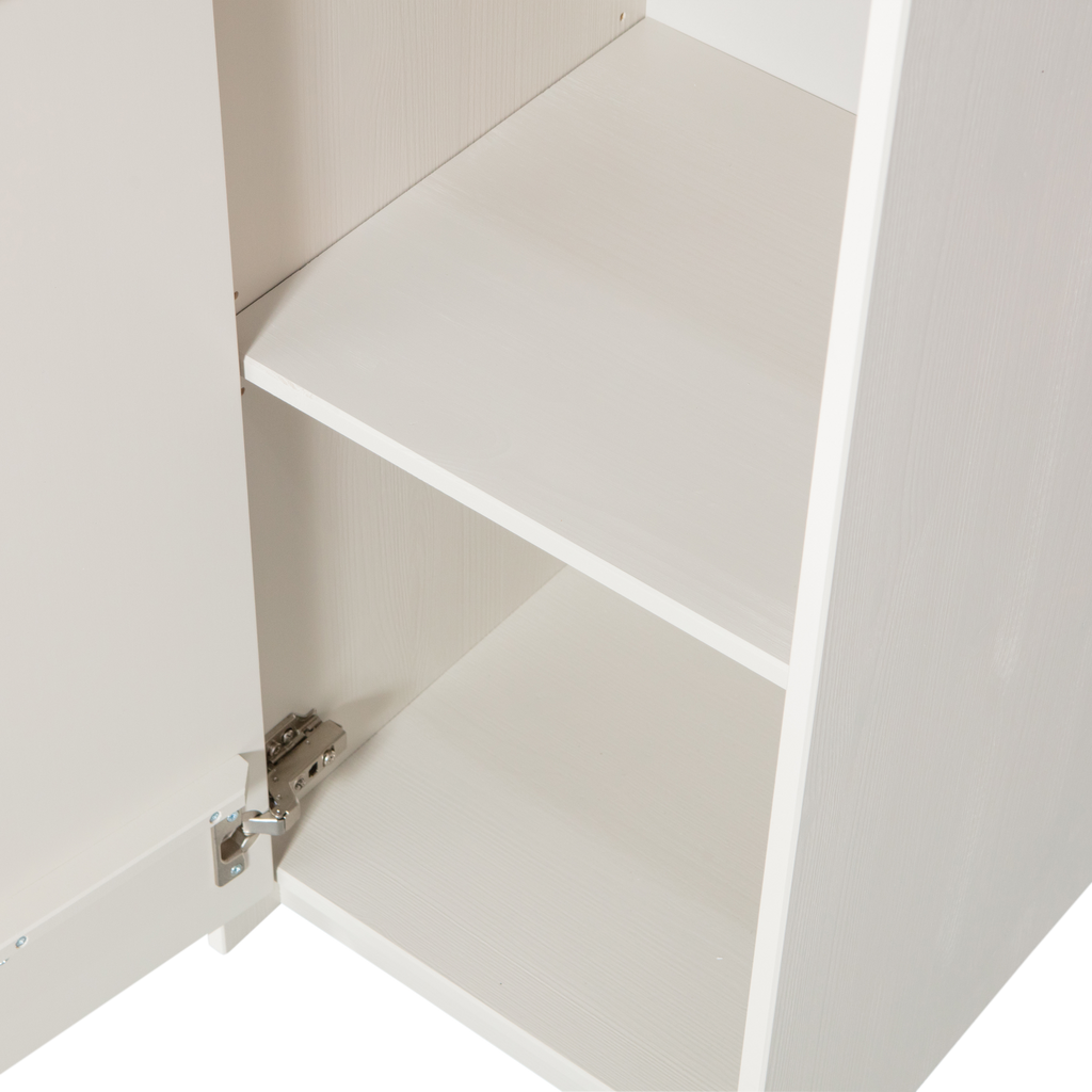 BASU SMALL CABINET 40CM PINE DUST INCL CONCRETE DECOR [fsc]