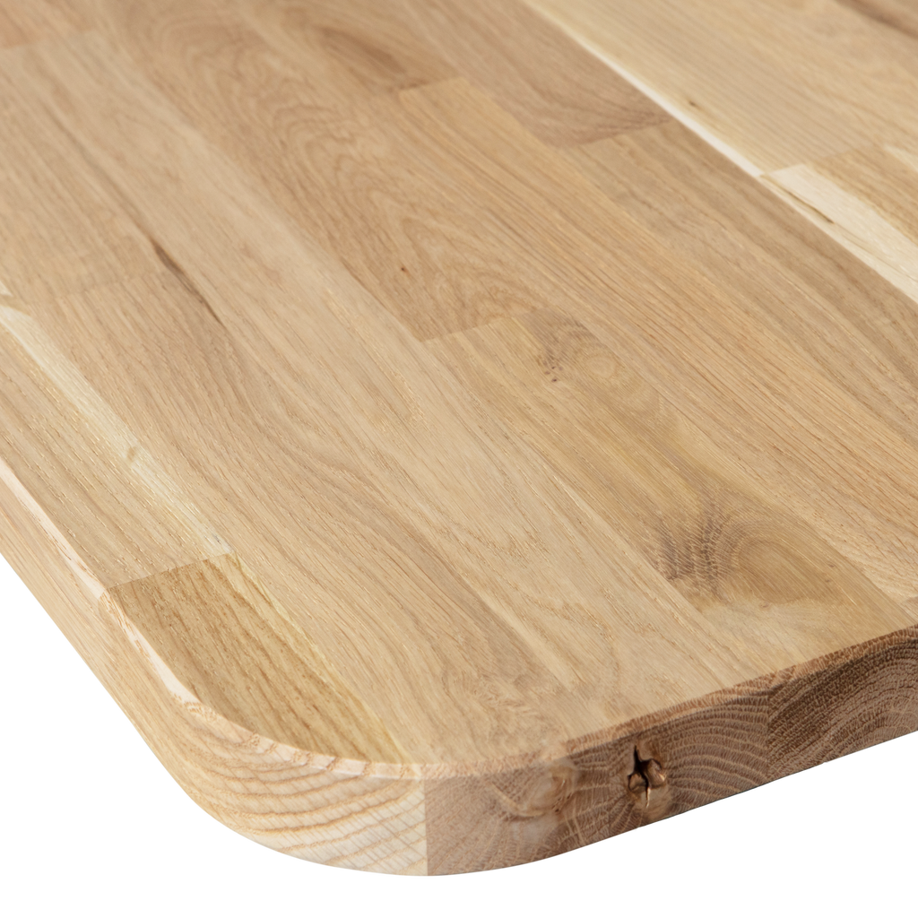 TABLO XL TABLE TOP OAK NATURAL CURVED 240X100 [fsc]