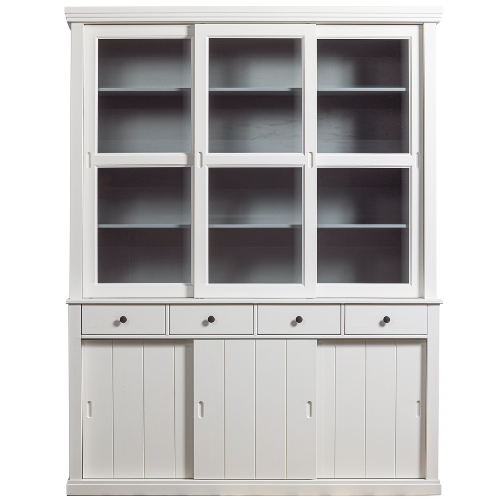LAGOS LARGE SHOWCABINET WHITE [fsc]
