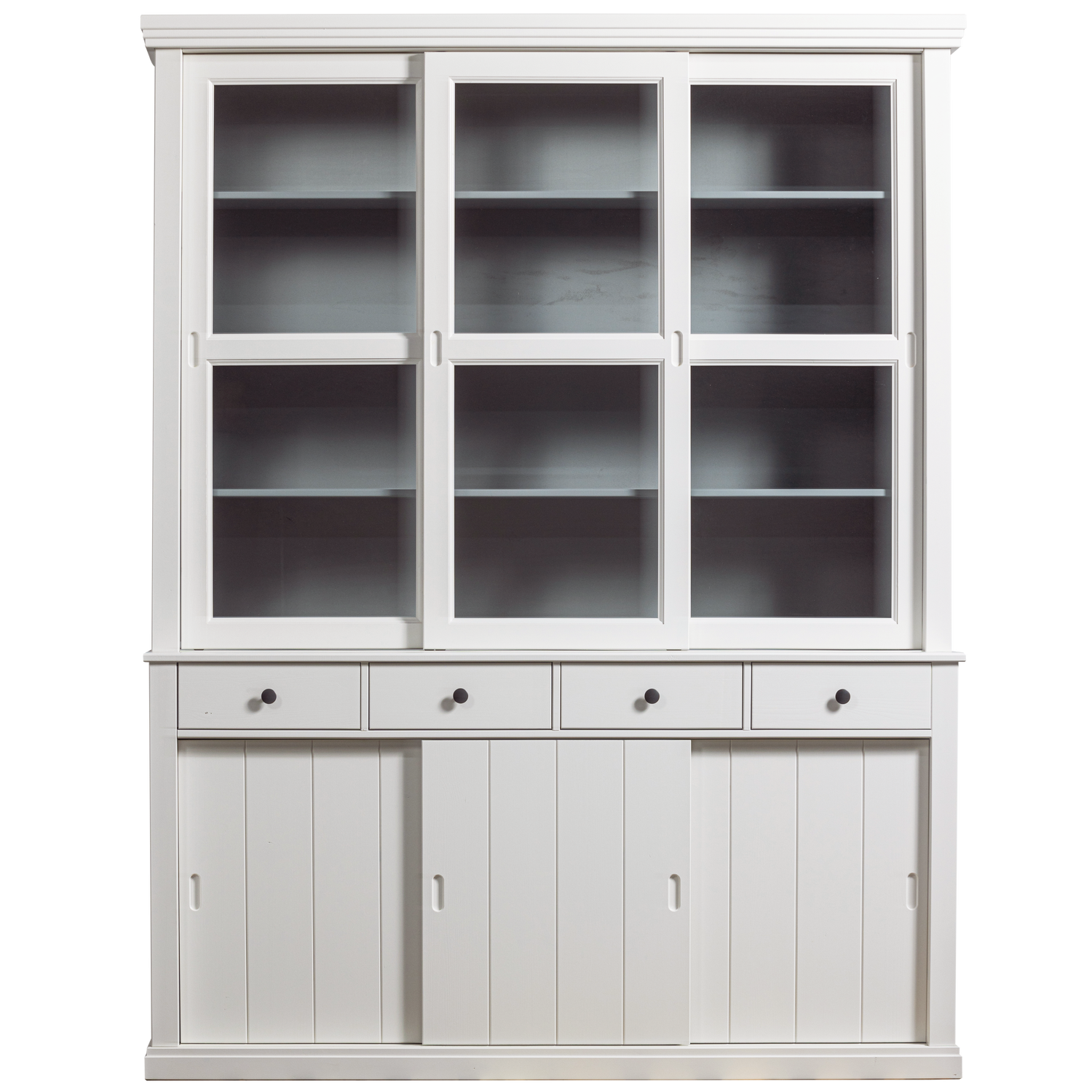 LAGOS LARGE SHOWCABINET WHITE [fsc]