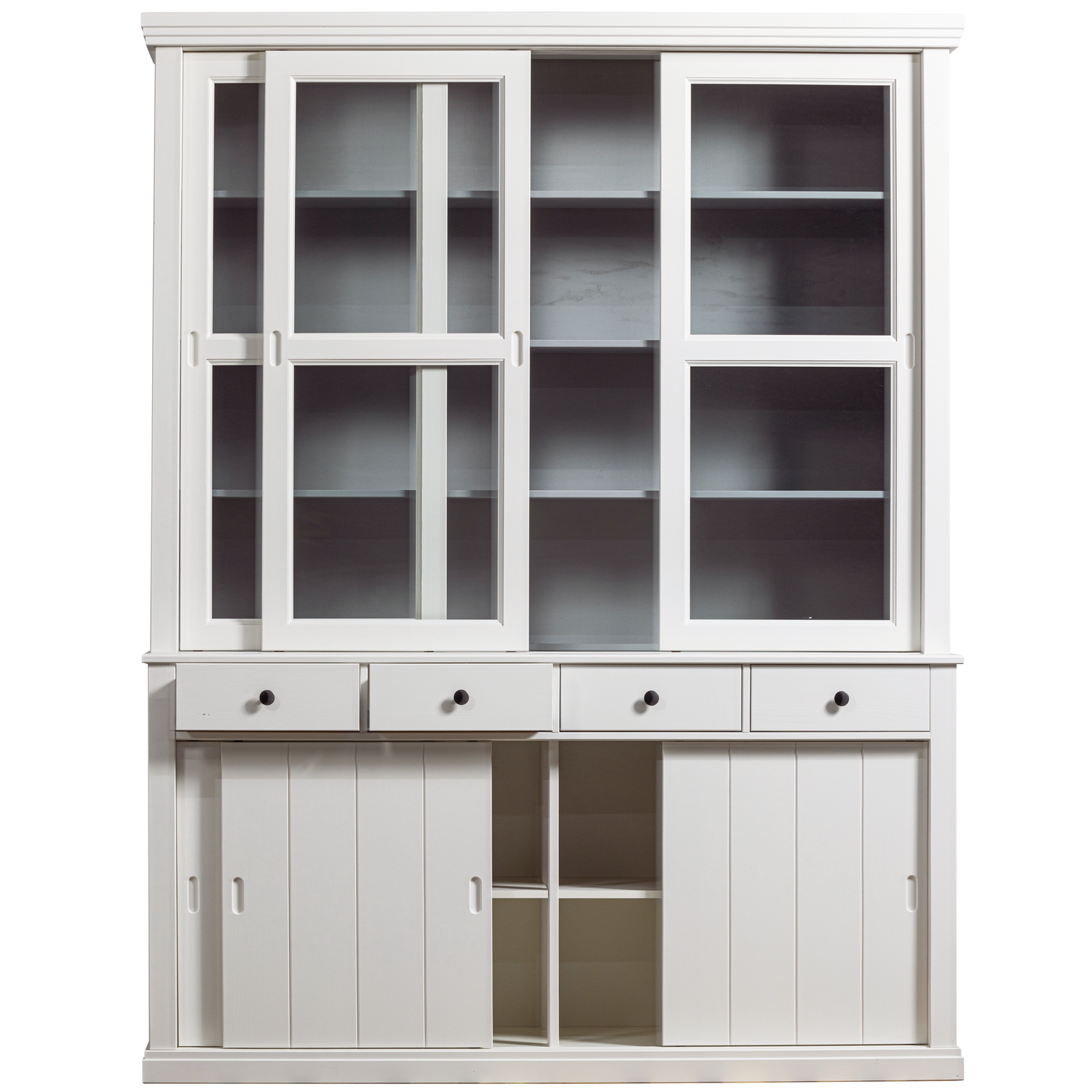 LAGOS LARGE SHOWCABINET WHITE [fsc]