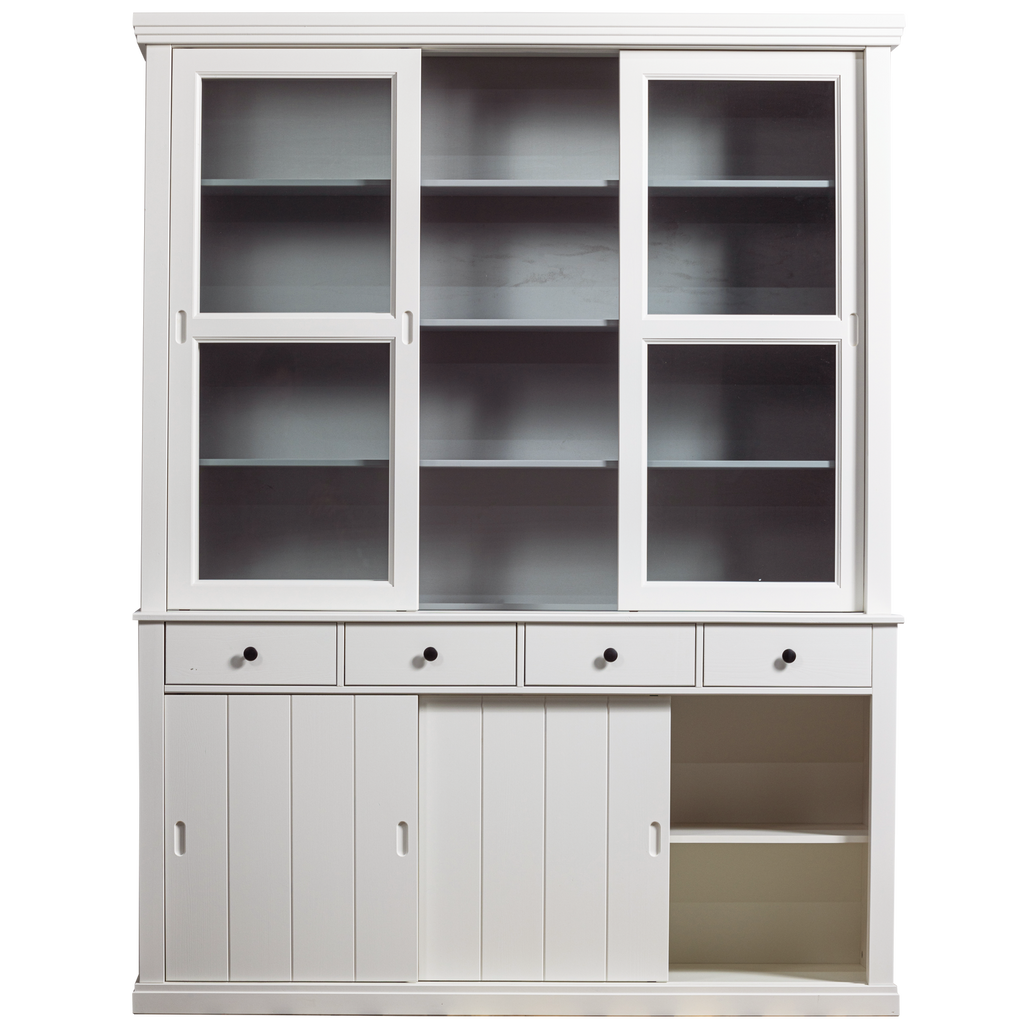 LAGOS LARGE SHOWCABINET WHITE [fsc]