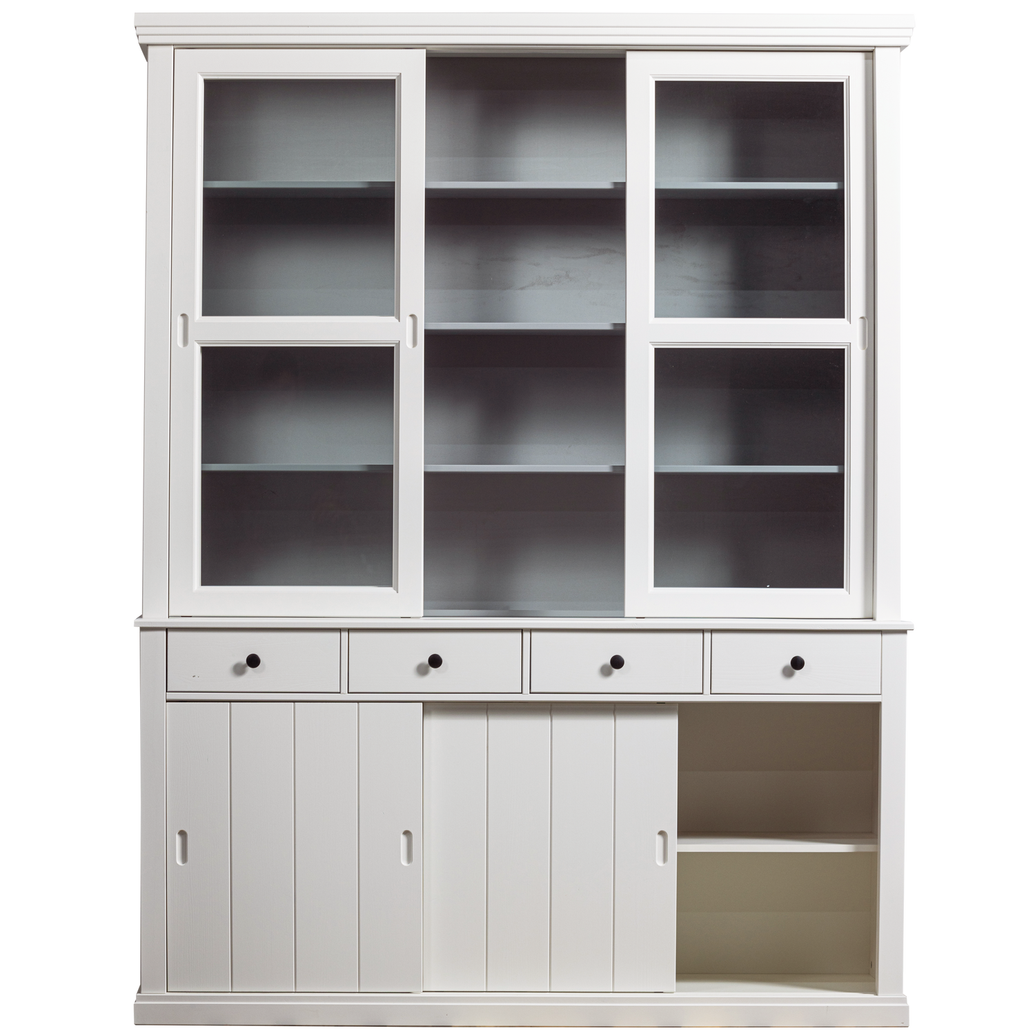 LAGOS LARGE SHOWCABINET WHITE [fsc]