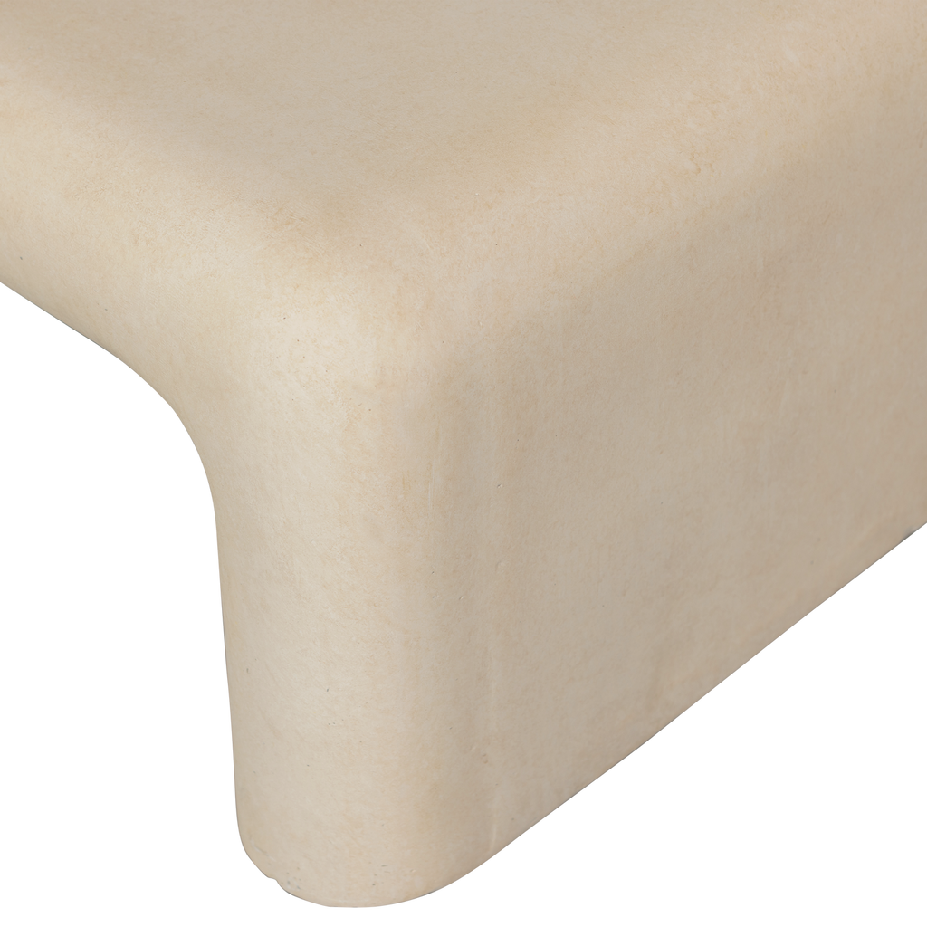 STANI COFFEE TABLES FIBER CLAY NATURAL - SET OF 2