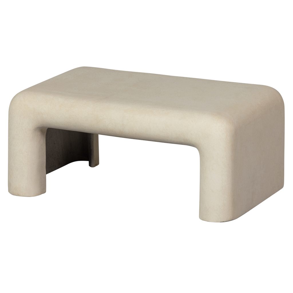 STANI COFFEE TABLES FIBER CLAY NATURAL - SET OF 2