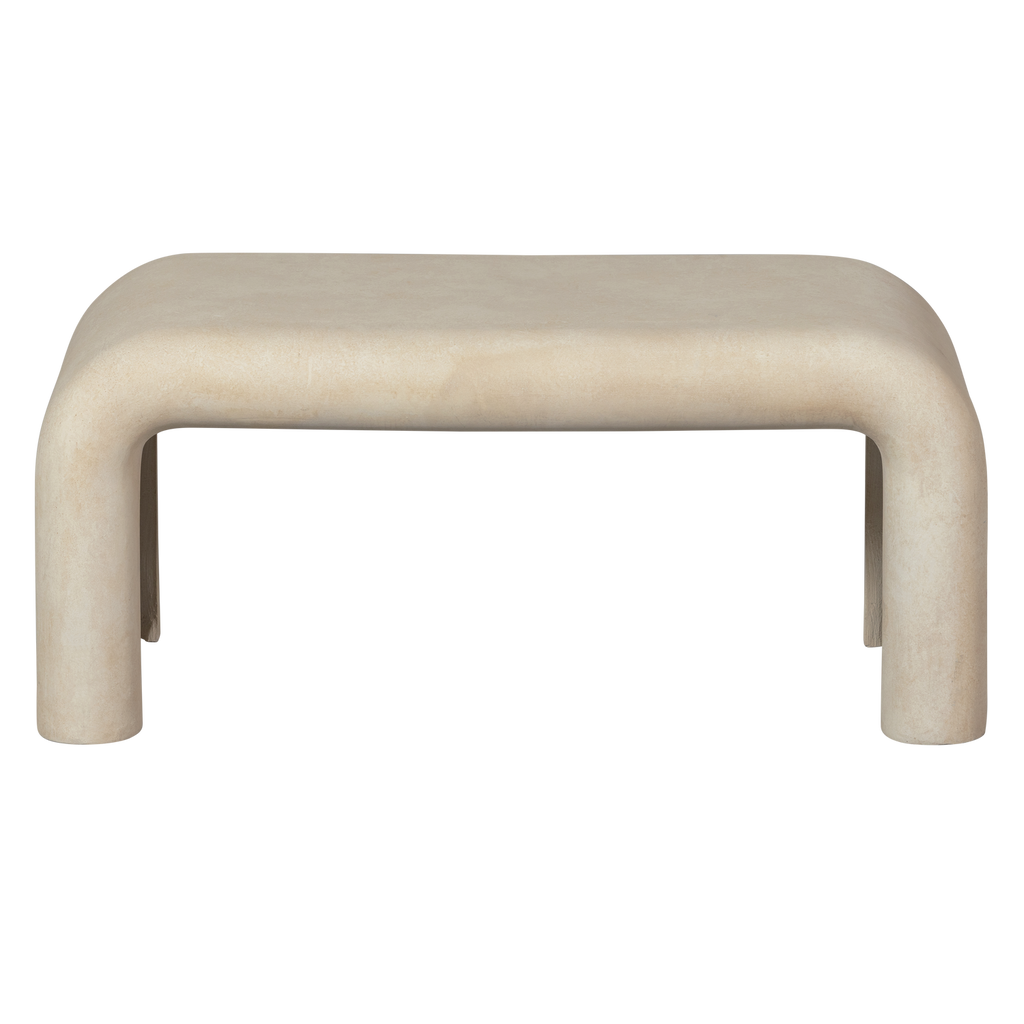 STANI COFFEE TABLES FIBER CLAY NATURAL - SET OF 2