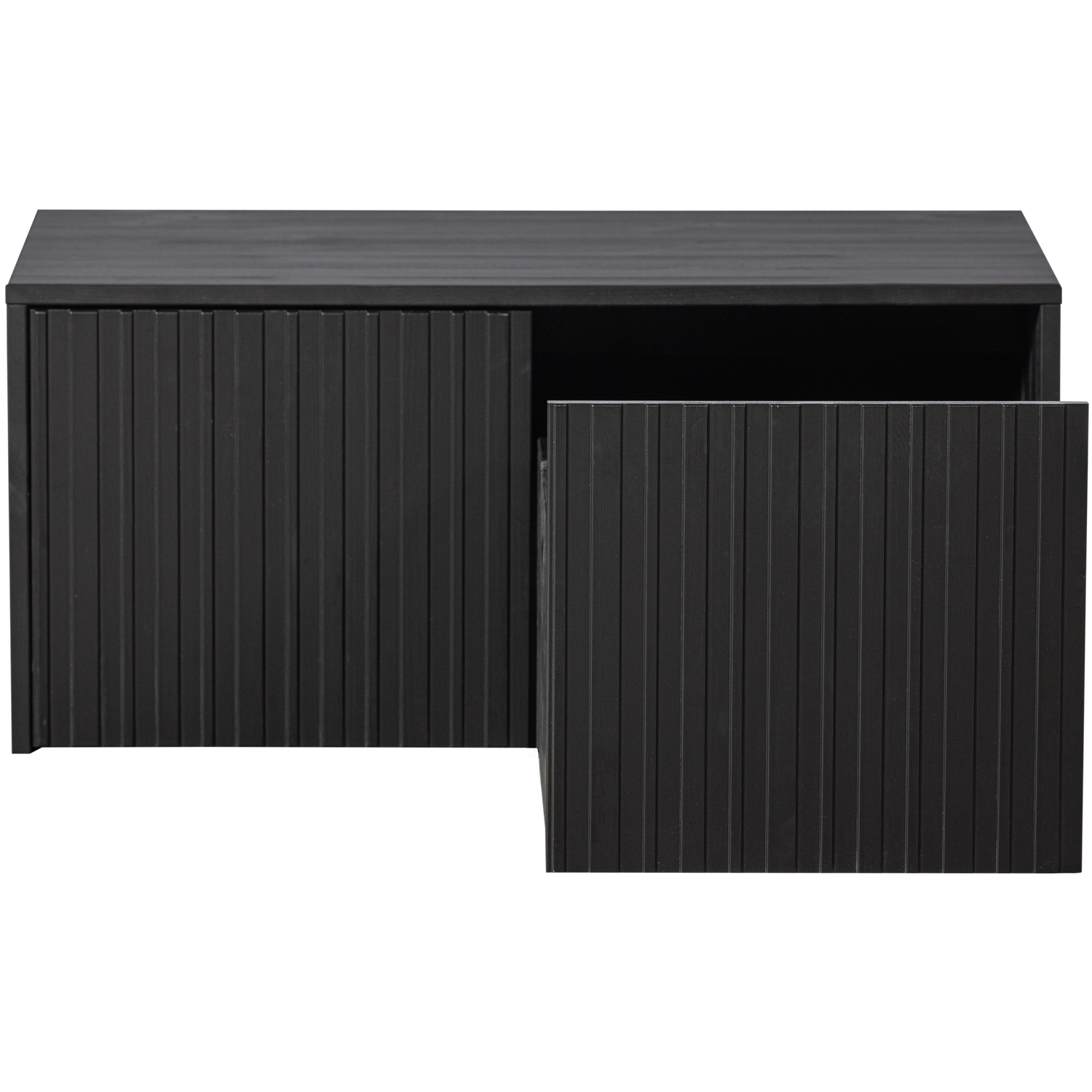 NEW GRAVURE BUNKBENCH PINE BLACK [fsc]