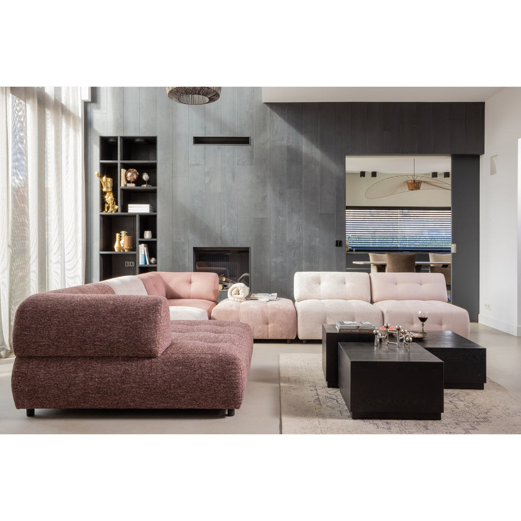 PIM SIDE TABLE WOOD BLACK - SET OF 3