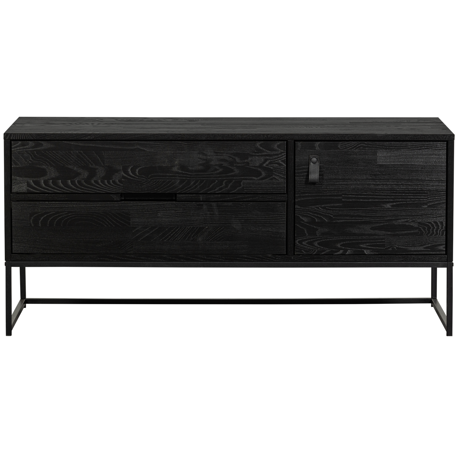 SILAS TV UNIT 120CM ASH BLACKNIGHT [fsc]