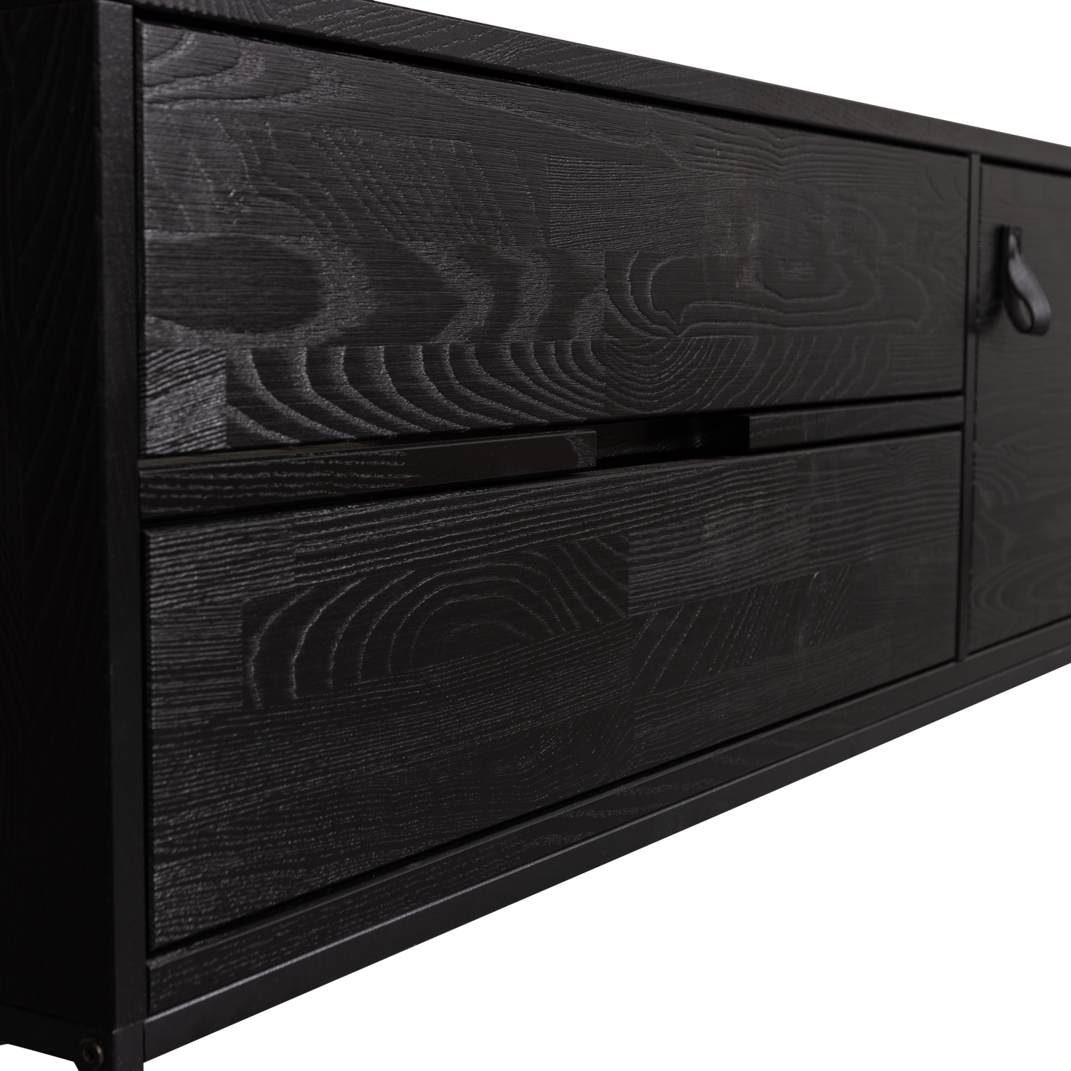 SILAS TV UNIT 120CM ASH BLACKNIGHT [fsc]