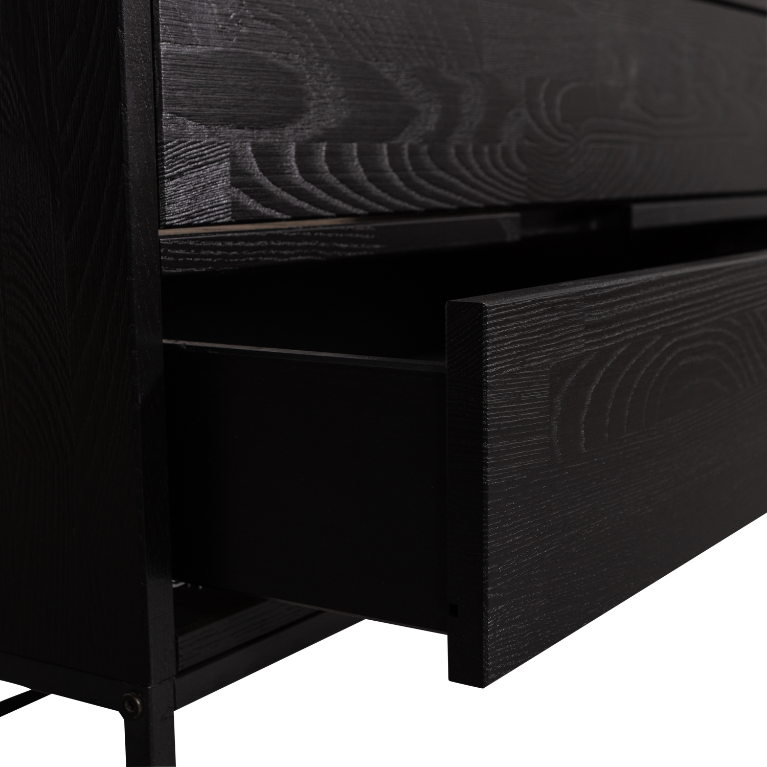 SILAS TV UNIT 120CM ASH BLACKNIGHT [fsc]