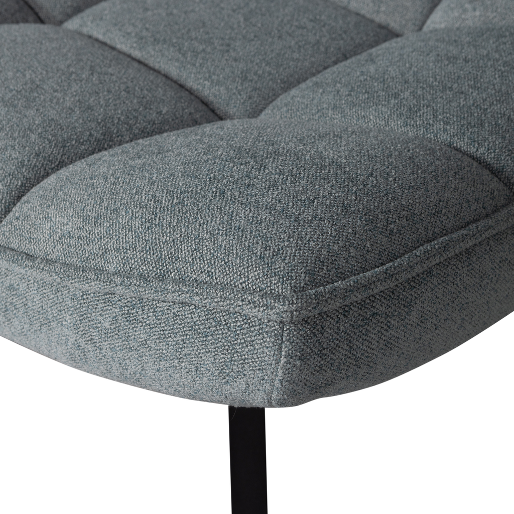 MAUDI SWIVEL ARMCHAIR BLUE STONE