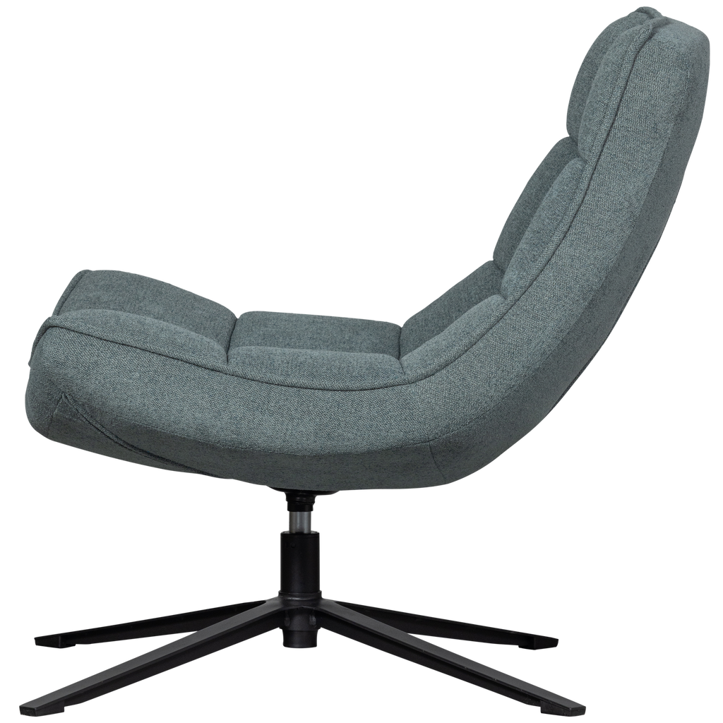 MAUDI SWIVEL ARMCHAIR BLUE STONE