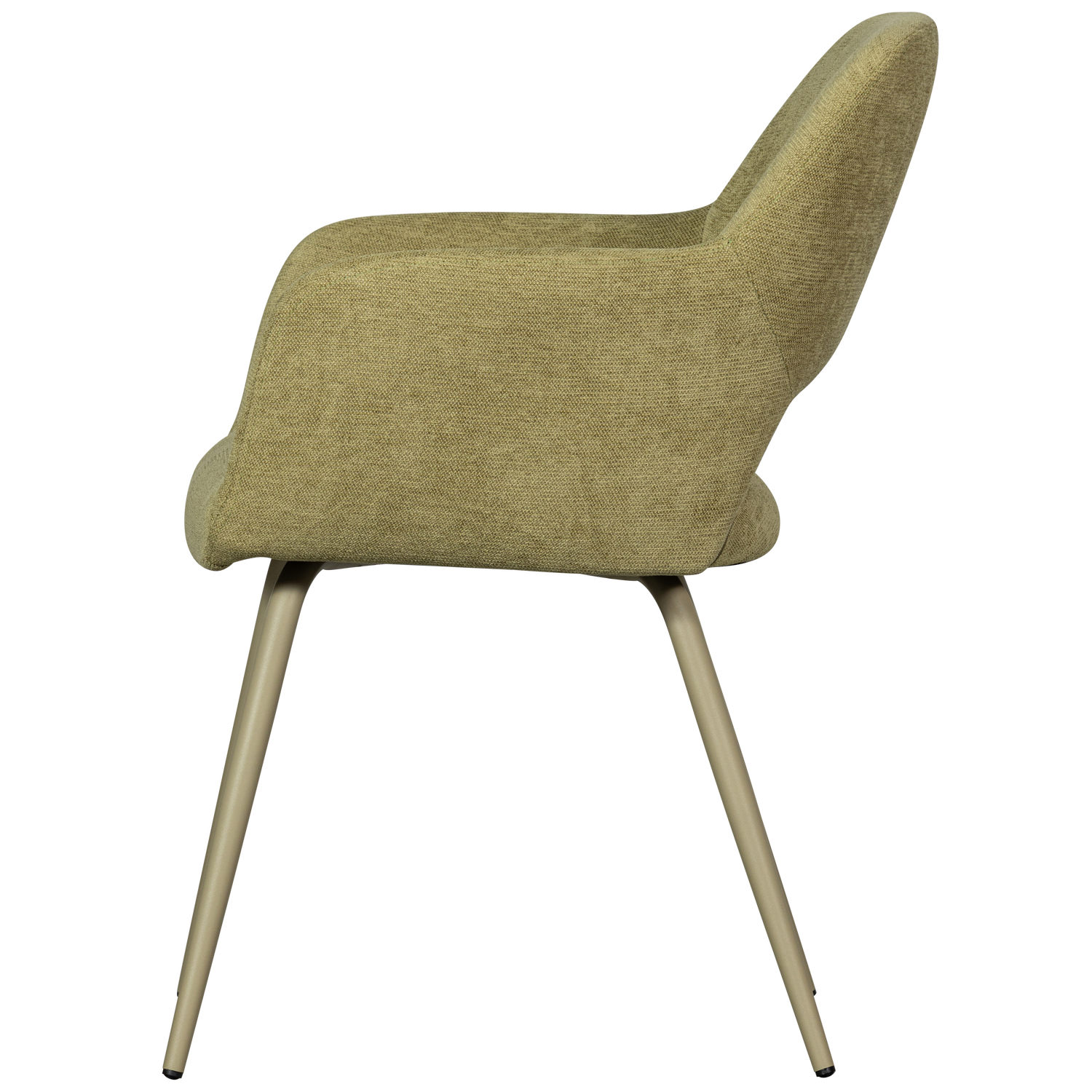 JENNY DINING CHAIR WOVEN FABRIC SAGE GREEN