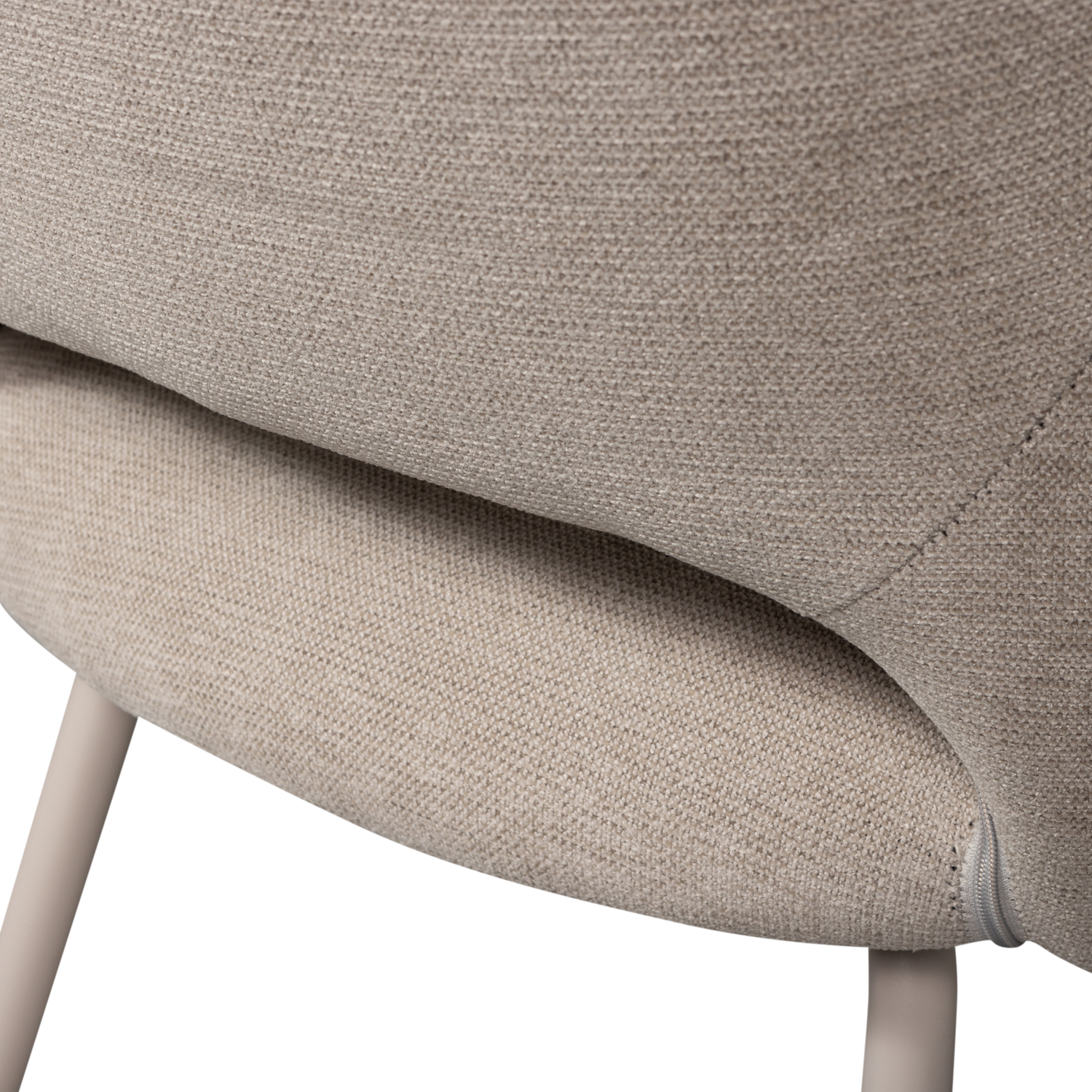 JENNY DINING CHAIR WOVEN FABRIC NATURAL