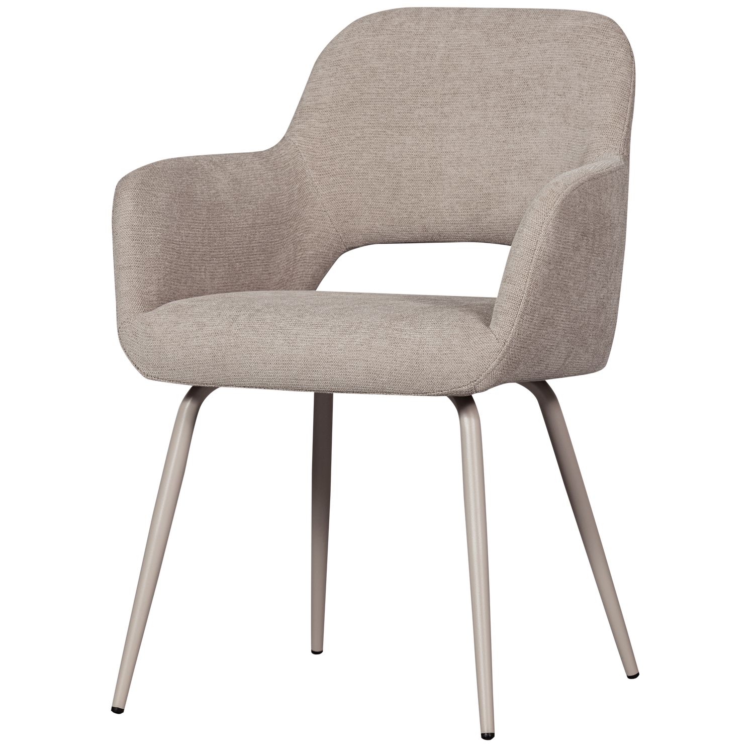 JENNY DINING CHAIR WOVEN FABRIC NATURAL
