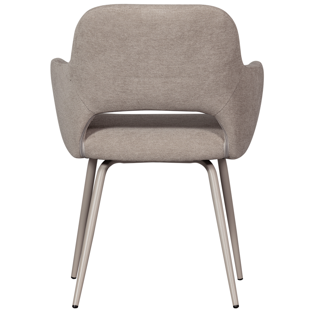 JENNY DINING CHAIR WOVEN FABRIC NATURAL