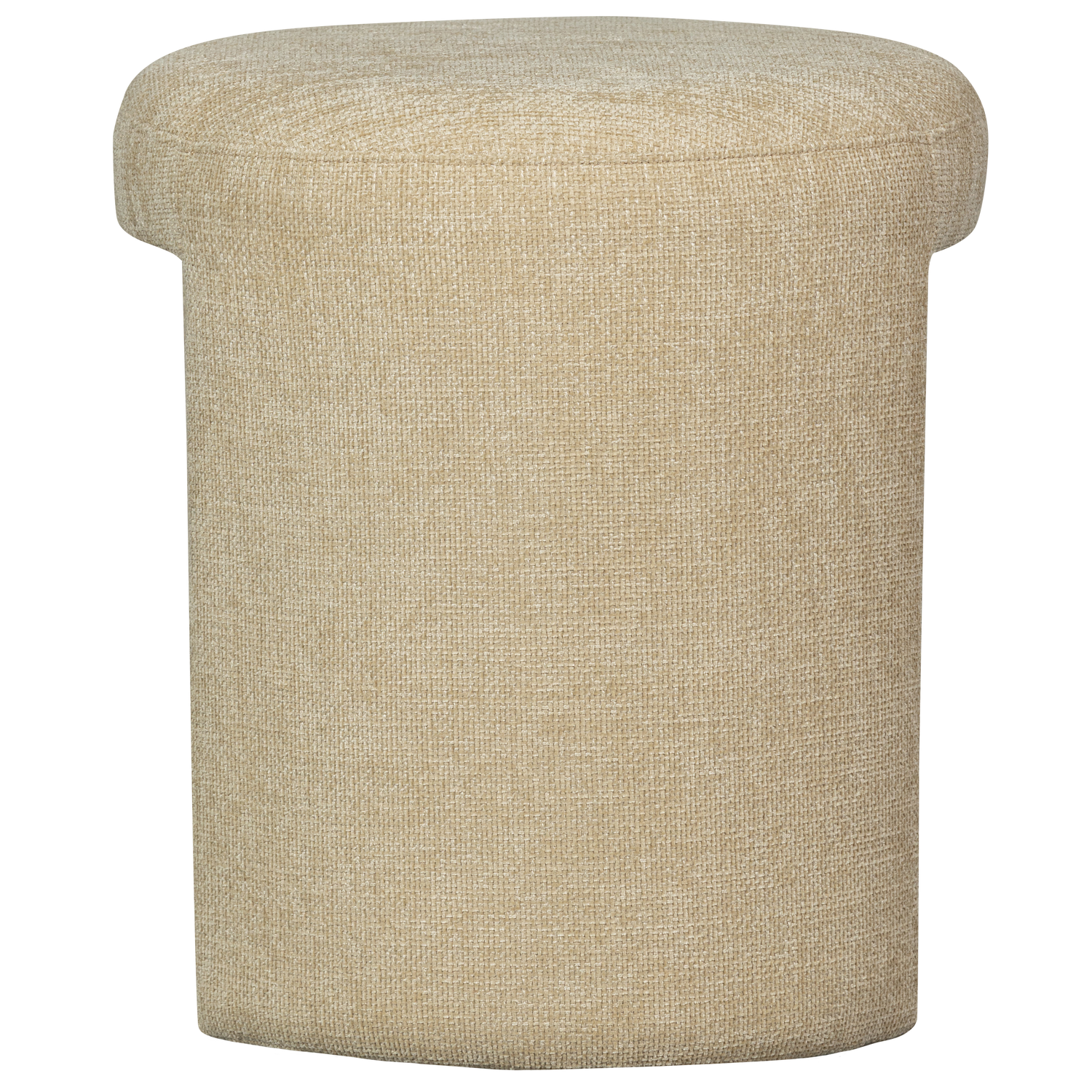 CHARLIE UPHOLSTERED STOOL NATURAL
