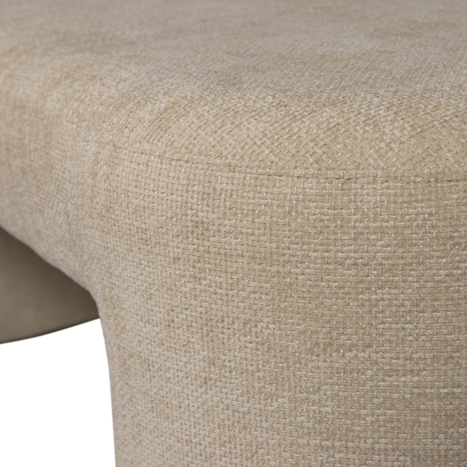 JACOB UPHOLSTERED BENCH NATURAL