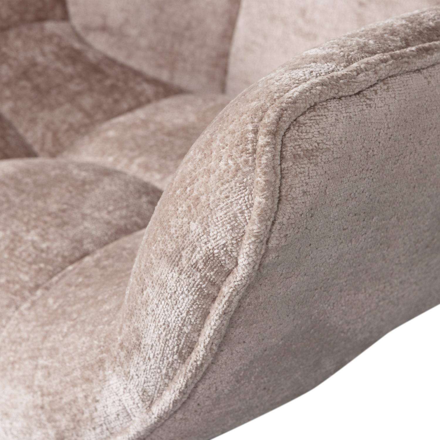 WIBO SWIVEL ARMCHAIR TAUPE