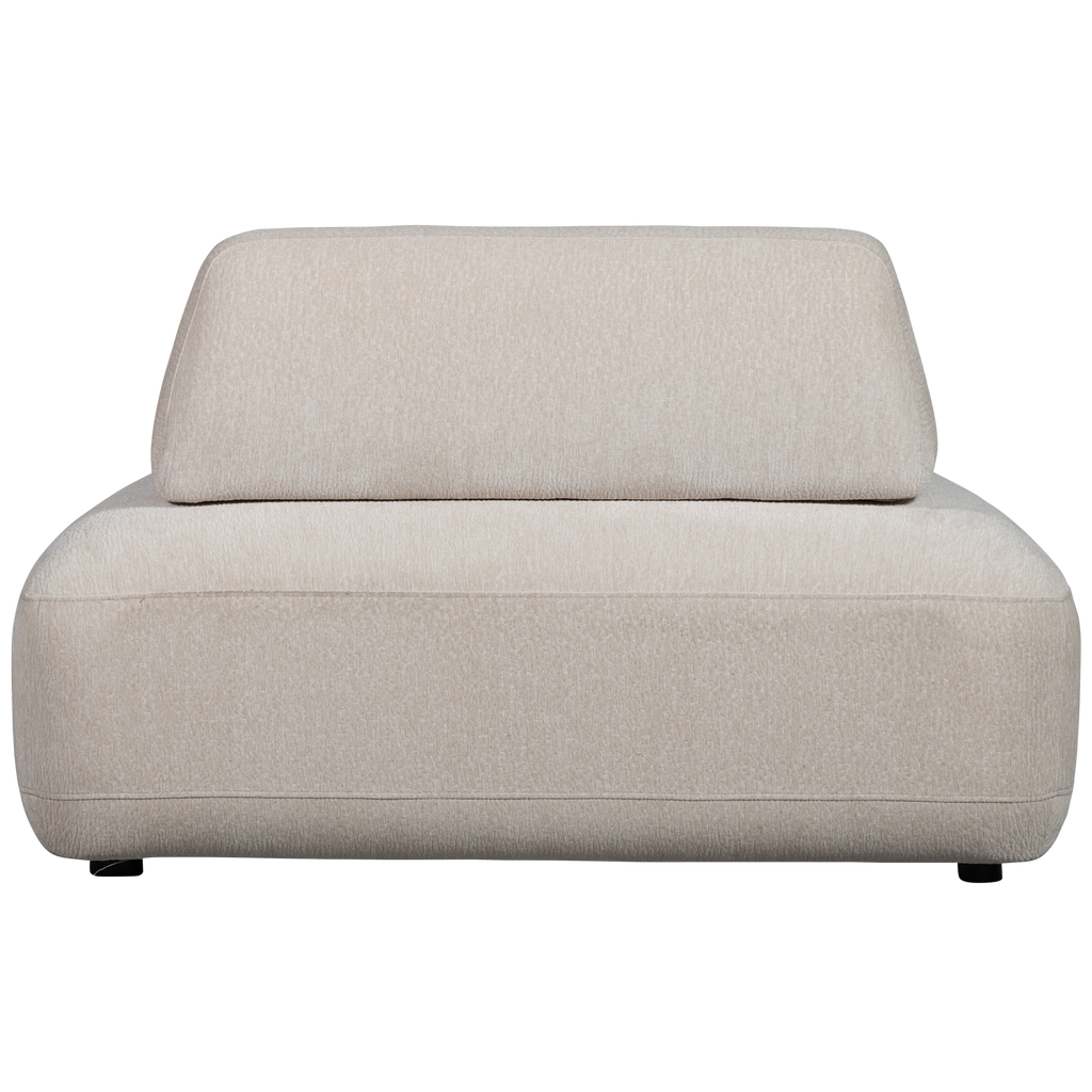 STERCK ARMCHAIR WITH MOVABLE BACKREST SAND