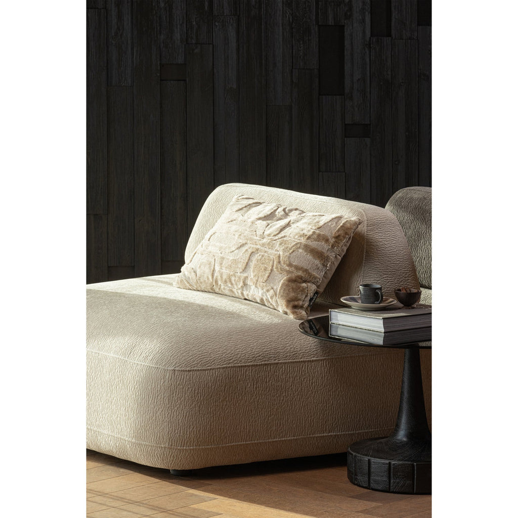 SOYA SIDE TABLE MANGO WOOD/GLASS BLACK