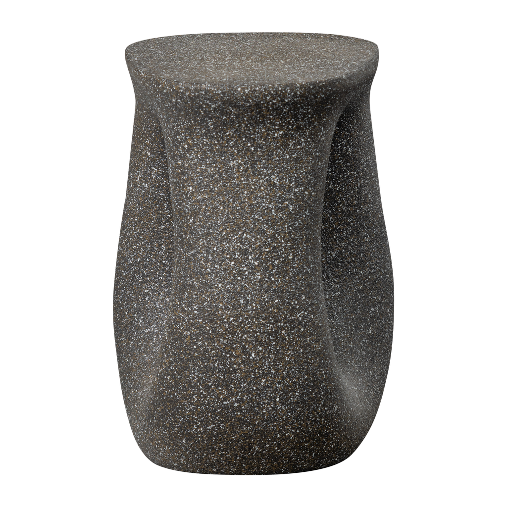 MOSON SIDE TABLE WITH DOTS BLACK