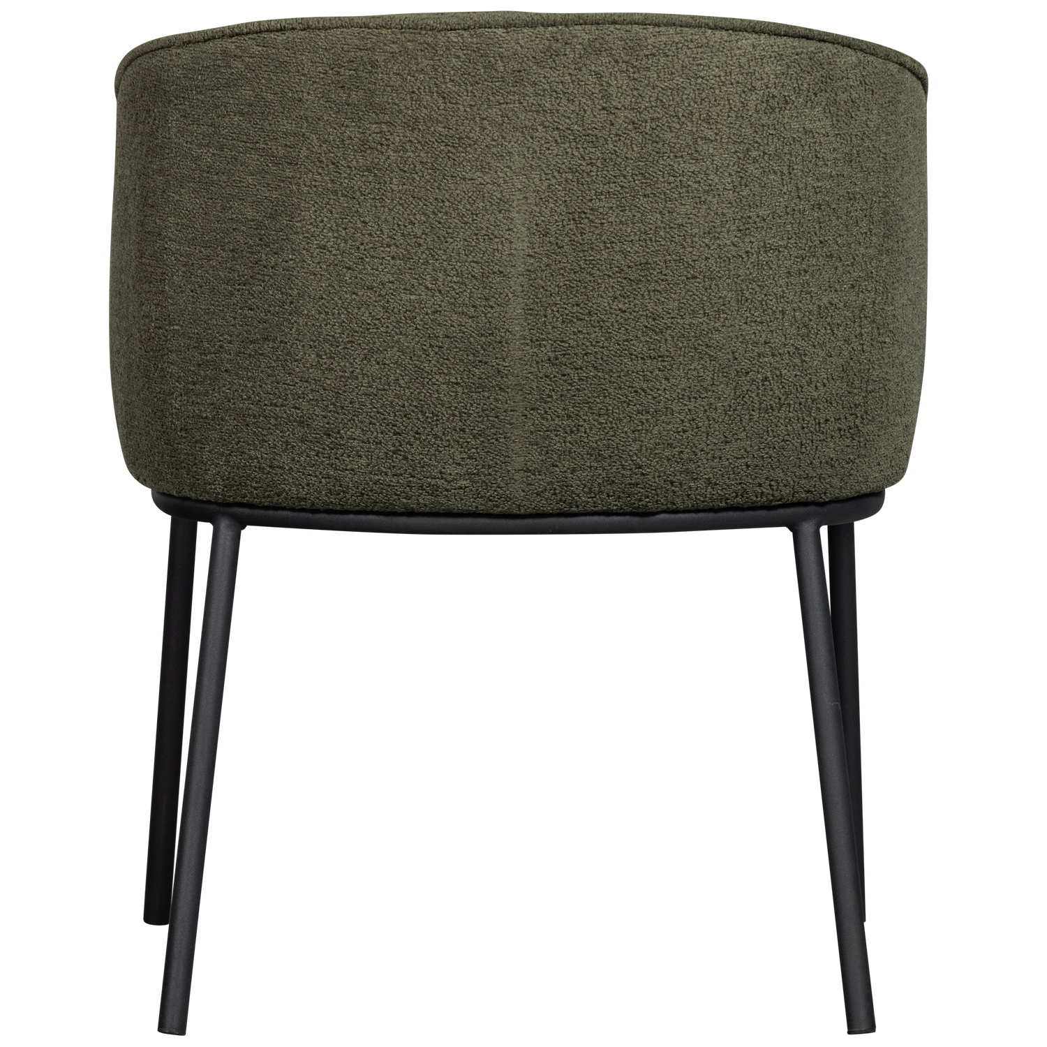 LEON DINING CHAIR BOUCLE FOREST GREEN