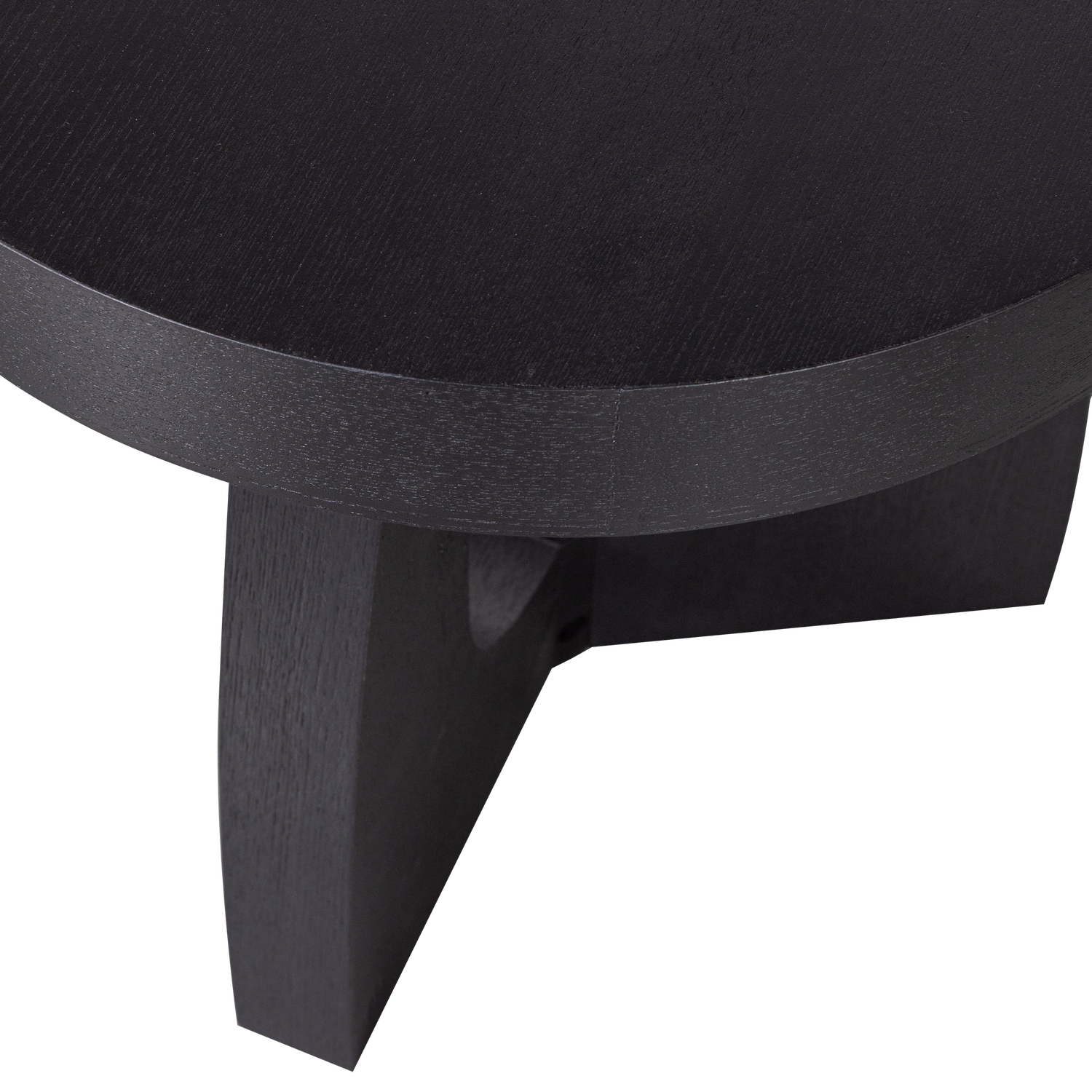 TALA SIDE TABLE MDF VENEER BLACK 45xO45CM